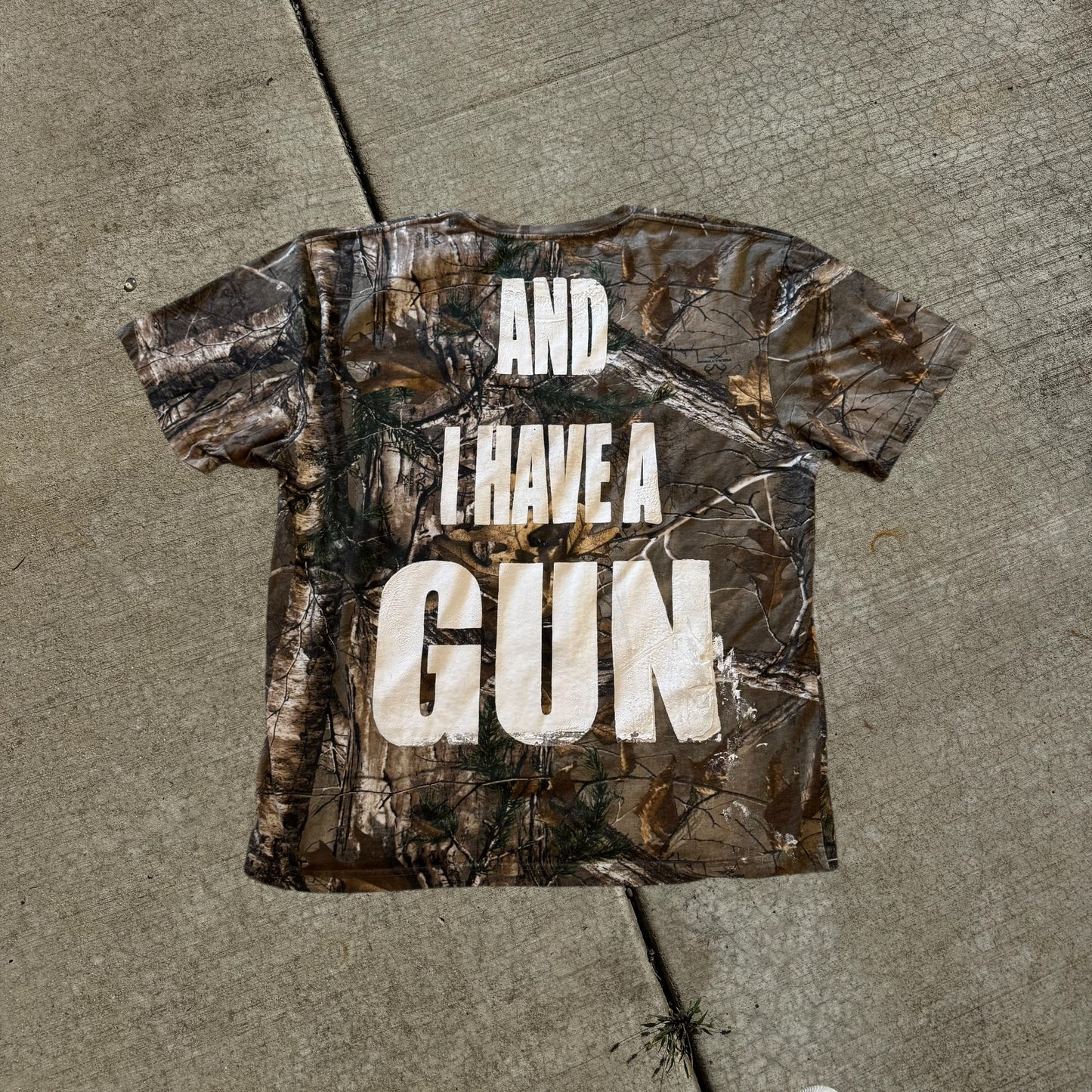 Karma Kills… AND I HAVE A GUN 1/1 T-Shirt (XL)