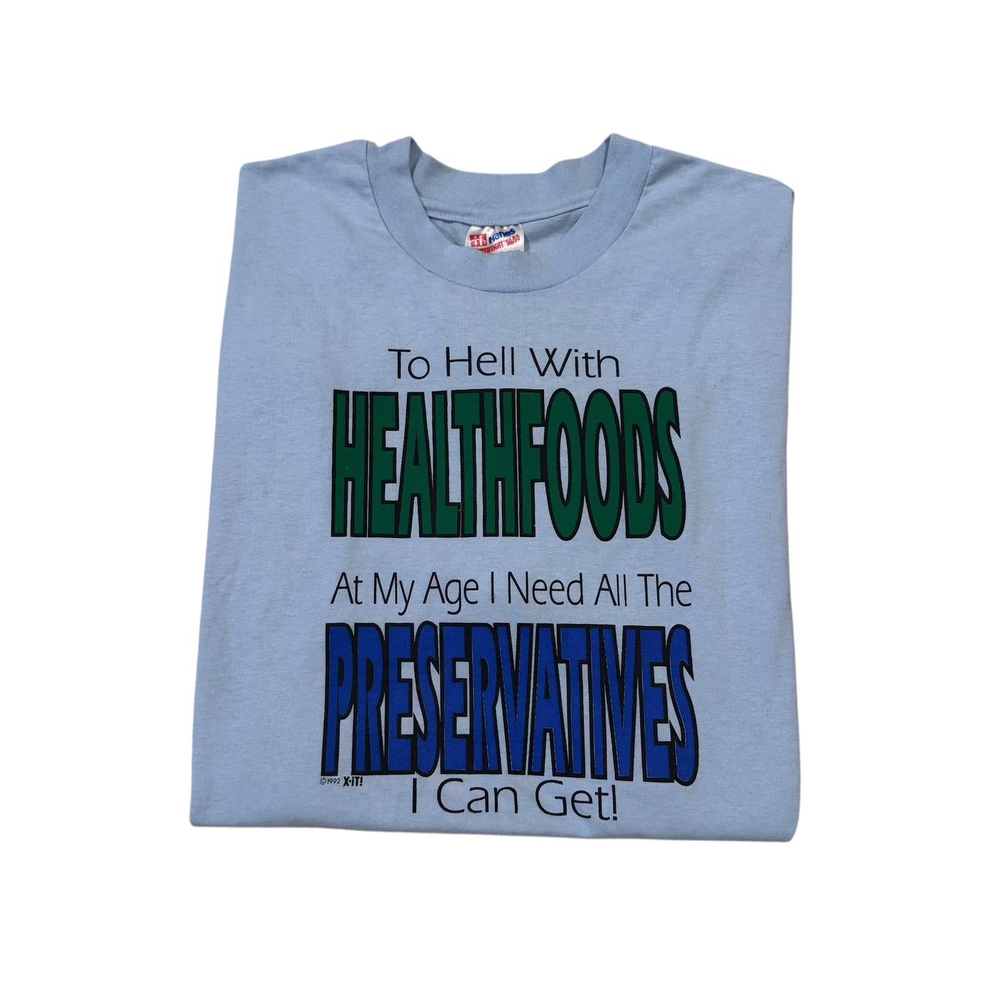 To Hell With Healthfoods… T-Shirt 90s (XL)