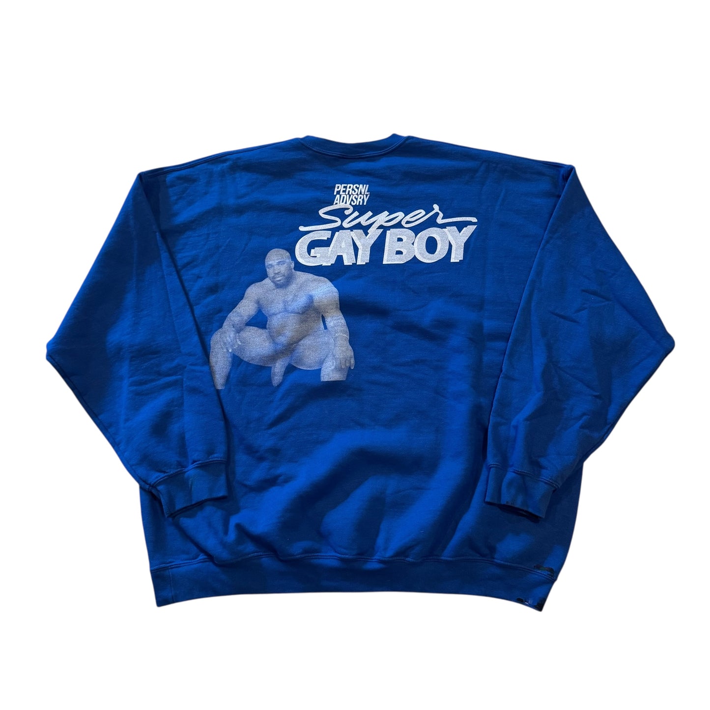 Super Gay Boy Crewneck (XXL) PERSONALS COLLECTION