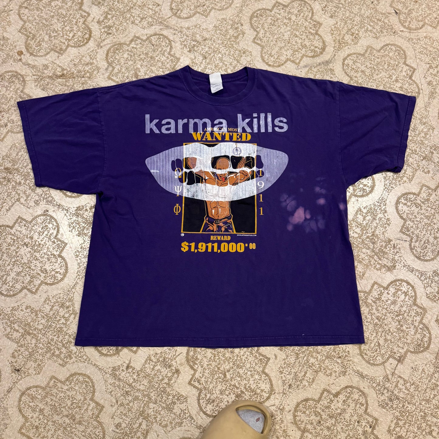 Karma Kills… And I Have A Gun 1/1 T-Shirt (XXXL)