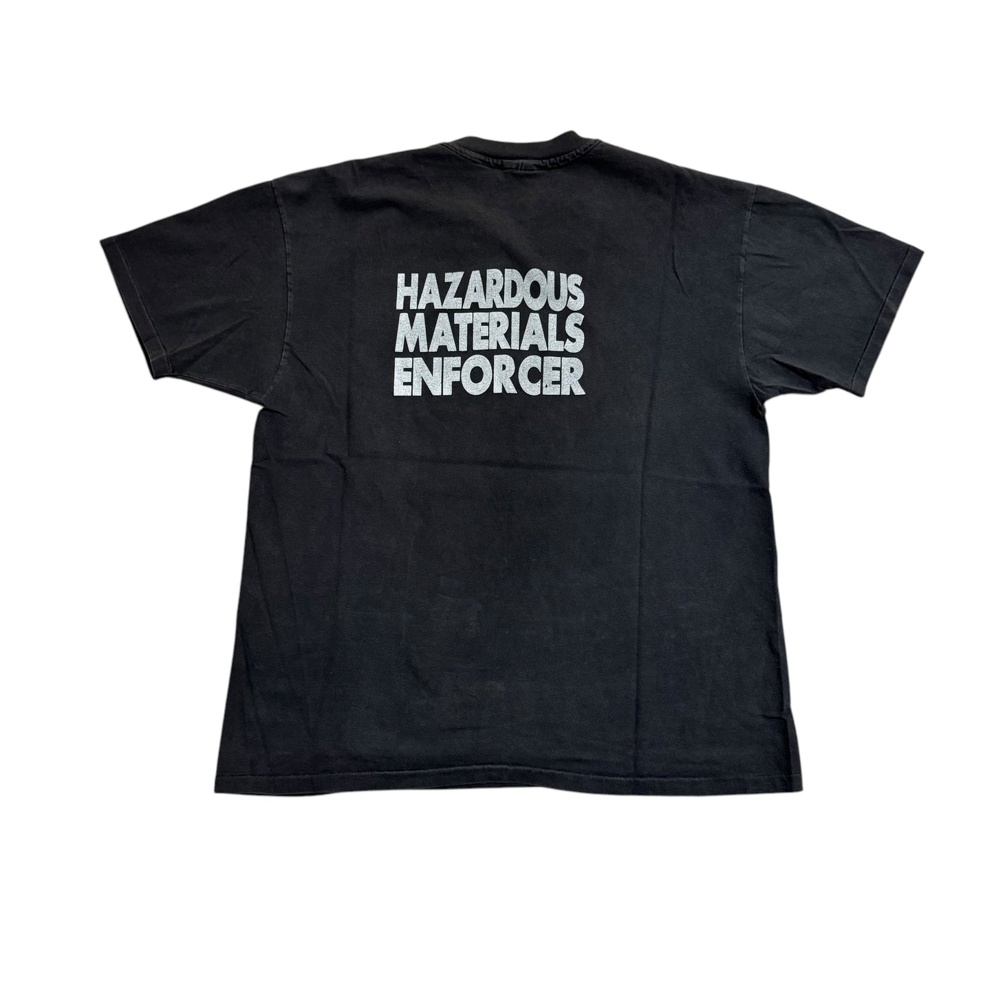Beer Nation Hazardous Materials Enforcer T-Shirt 90s (XL) PERSONALS COLLECTION