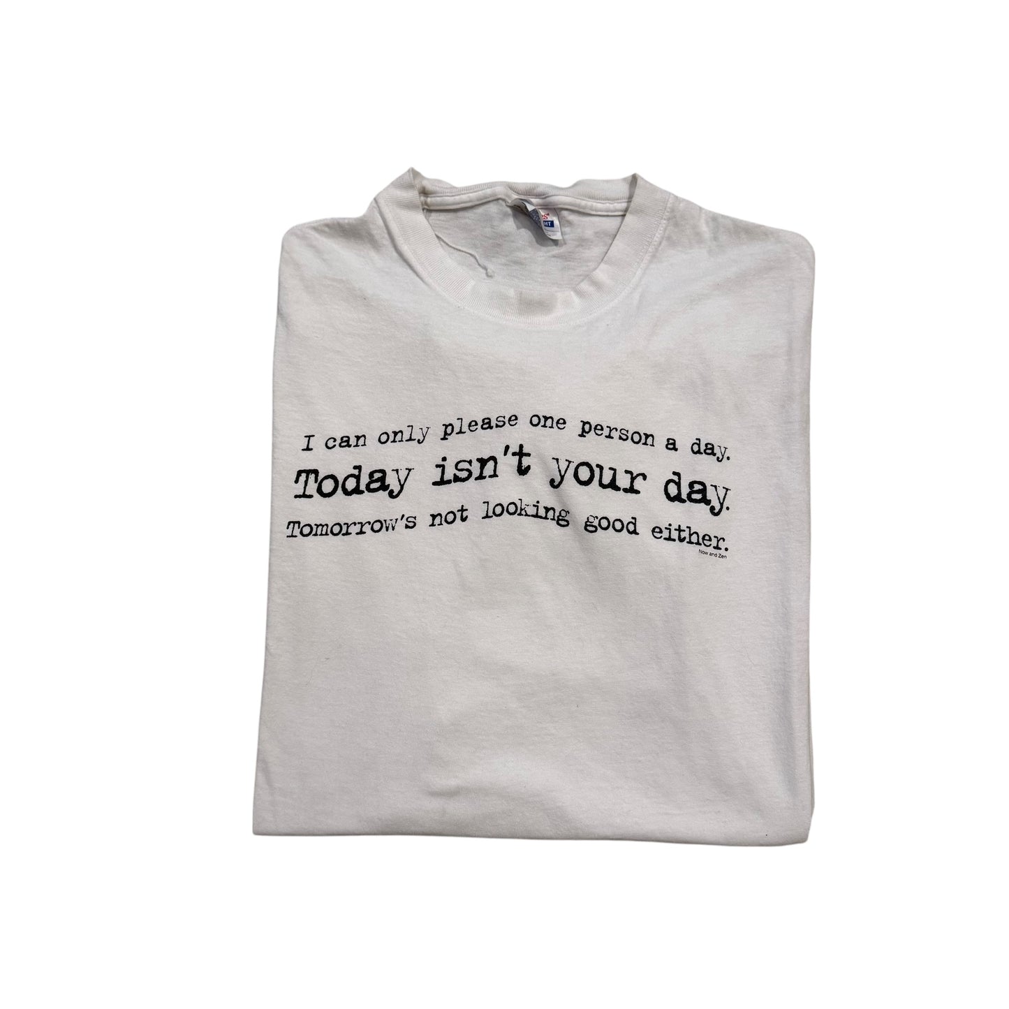 I Can Only Please One Person A Day T-Shirt 2000s (XL) PERSONALS COLLECTION
