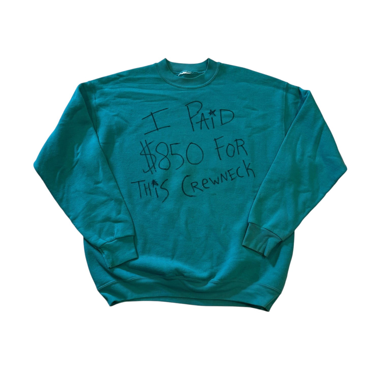 I Paid $850 Crewneck (XXL) PERSONALS COLLECTION
