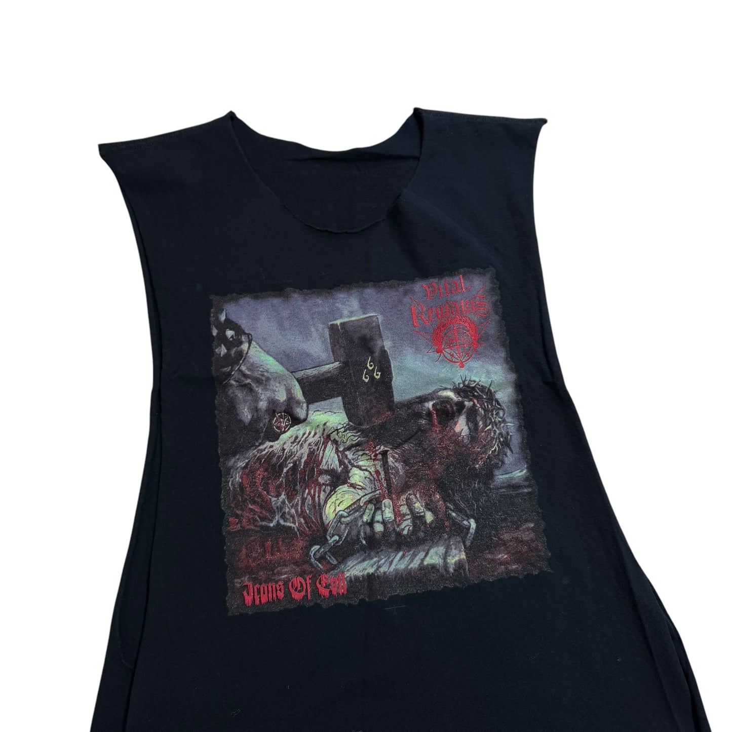 Vital Remains Icons Of Evil Chopped T-Shirt 2007 (Large) PERSONALS COLLECTION