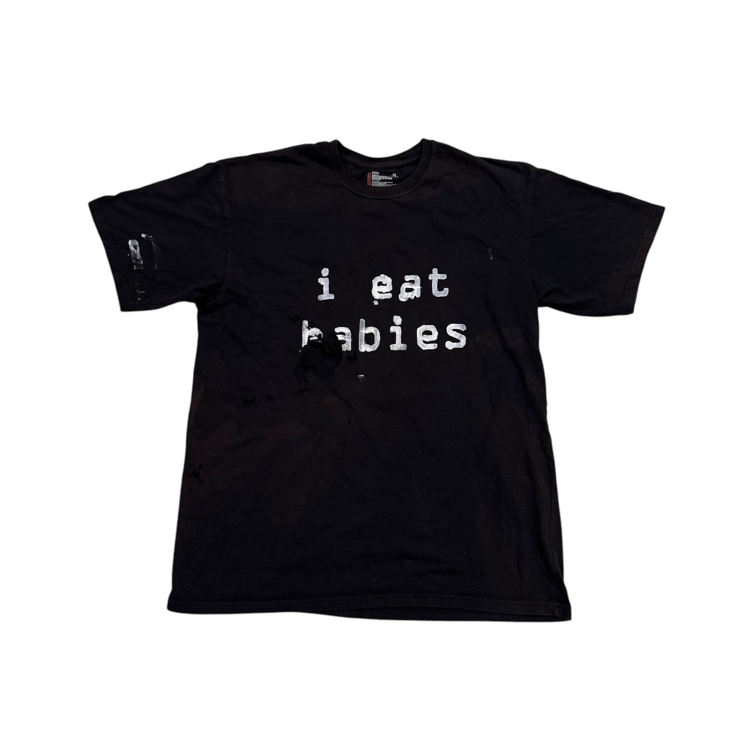 I Eat Babies Thrashed And Fuked T-Shirt (Large)