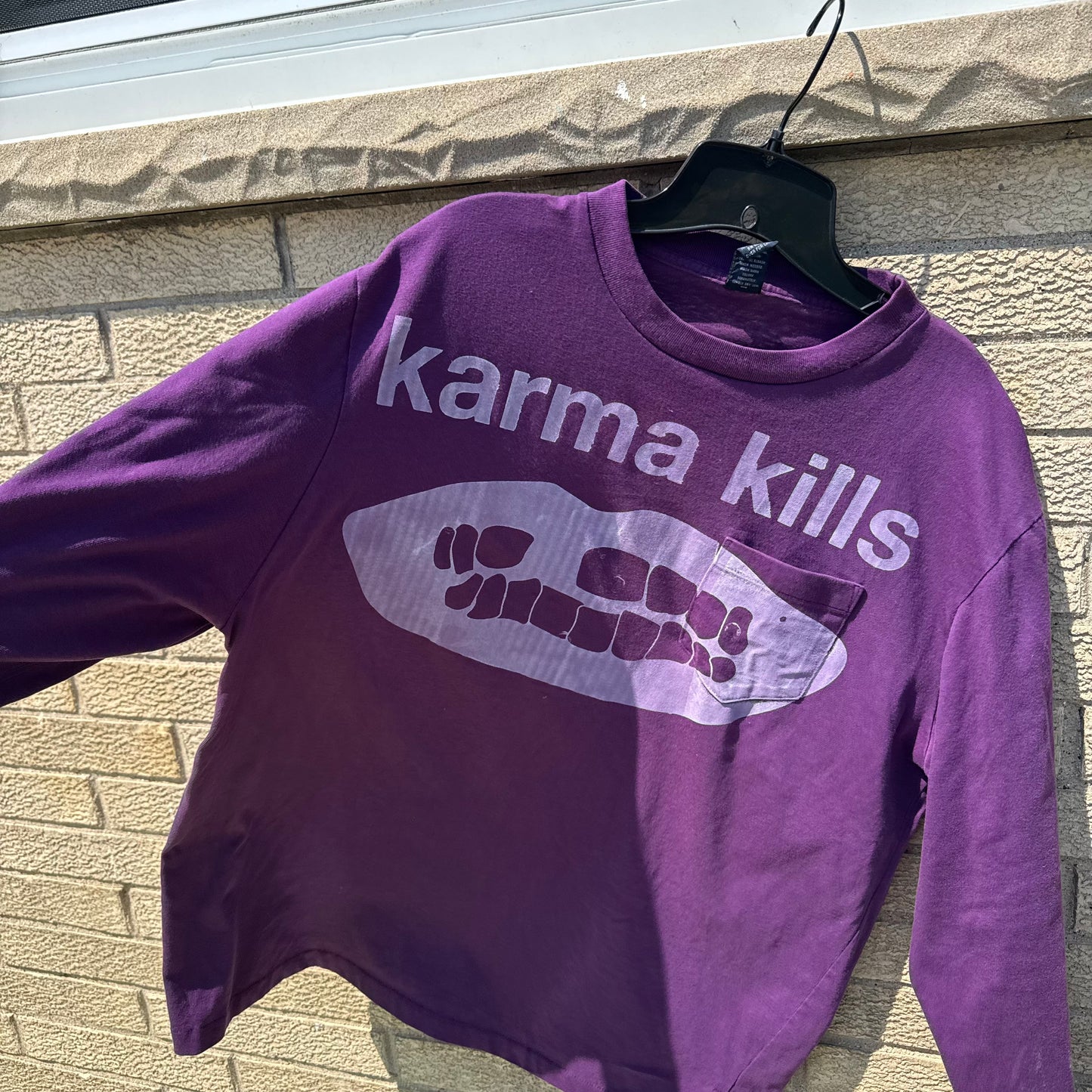 Karma Kills 1/1 Long Sleeve T-Shirt (XL)