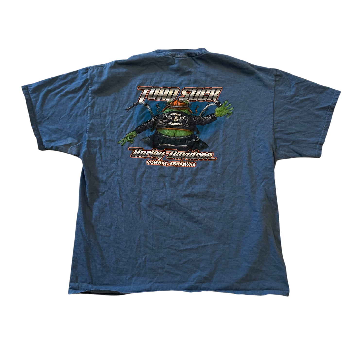 Harley Davidson Toad Suck Arkansas T-Shirt (XL)