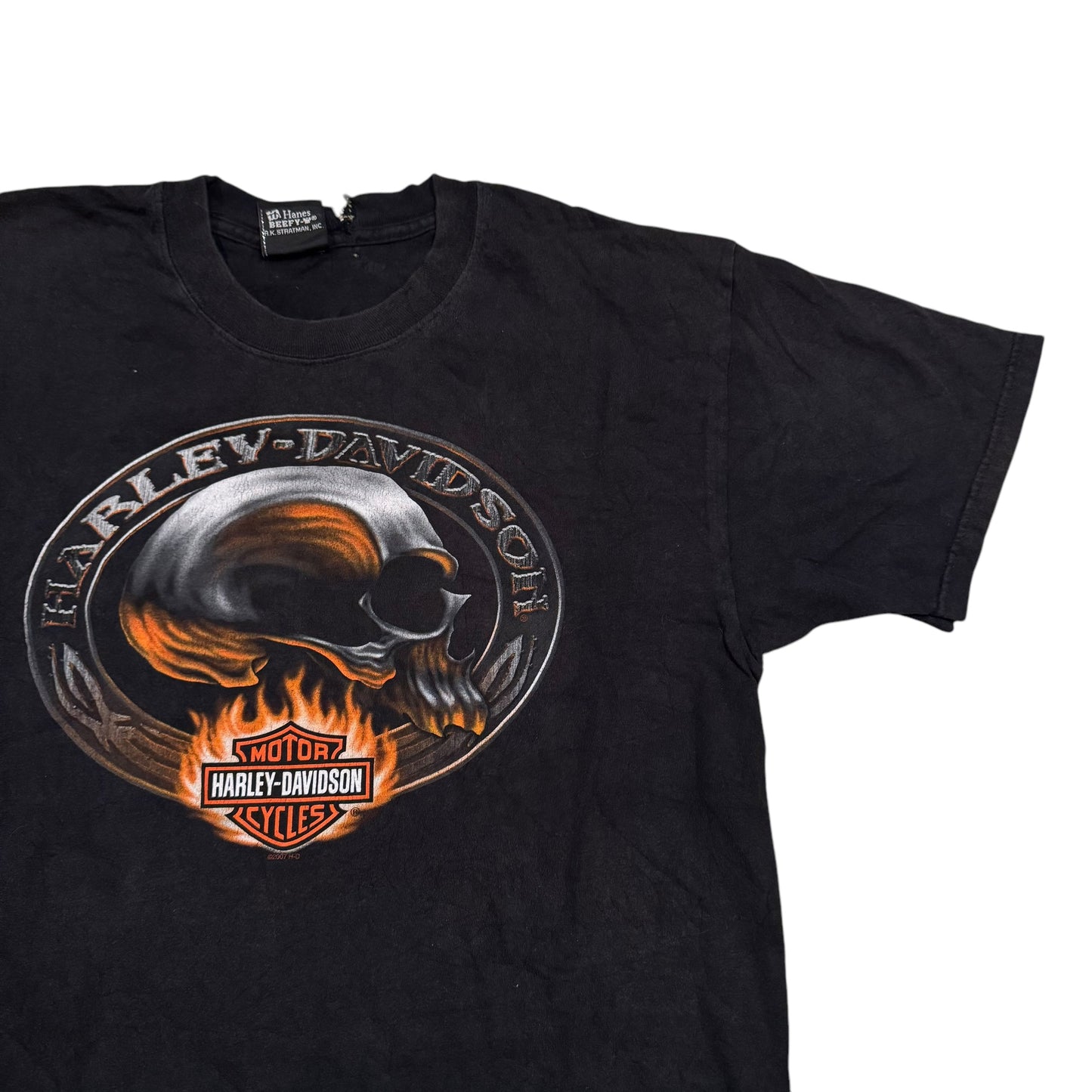 Harley Davidson San Benito, TX T-Shirt 2000s (Large)
