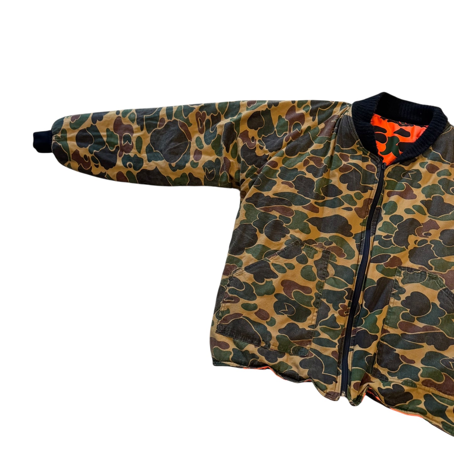 Reversible Camo Jacket 90s (Boxy XXL)