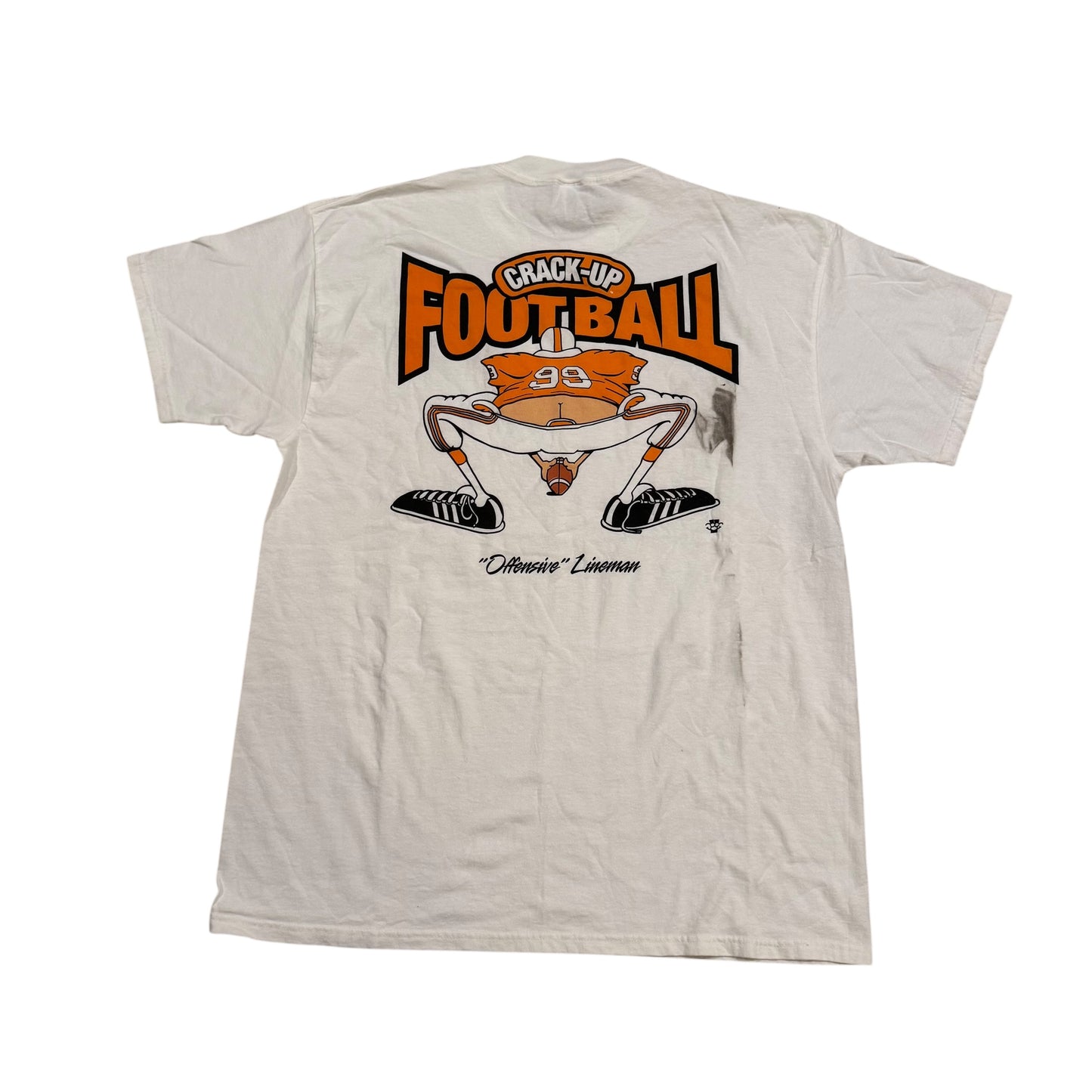 Crack Up Football “Offensive Lineman” T-Shirt 90s (XL)