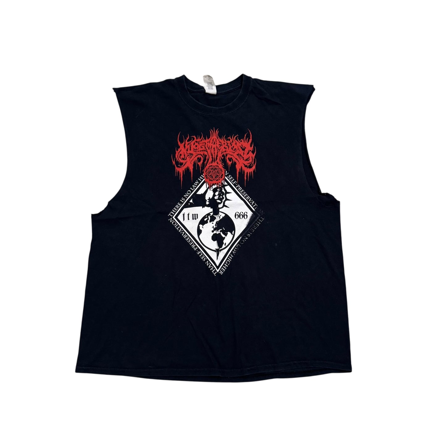 Nyogthaeblisz Apex Santanist Cut Off T-Shirt (XL) PERSONALS COLLECTION