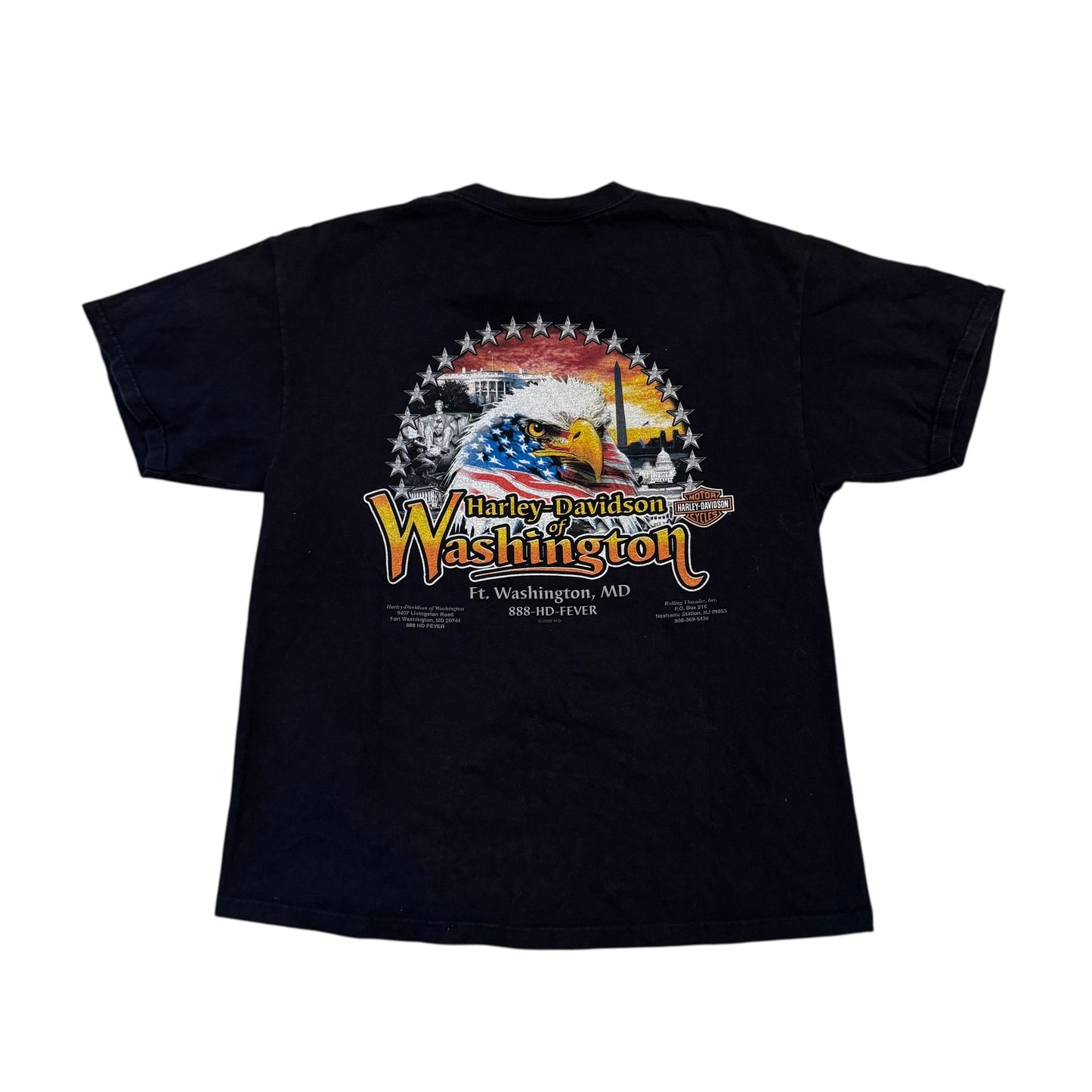 Harley Davidson Washington D.C. T-Shirt 2006 (Large)