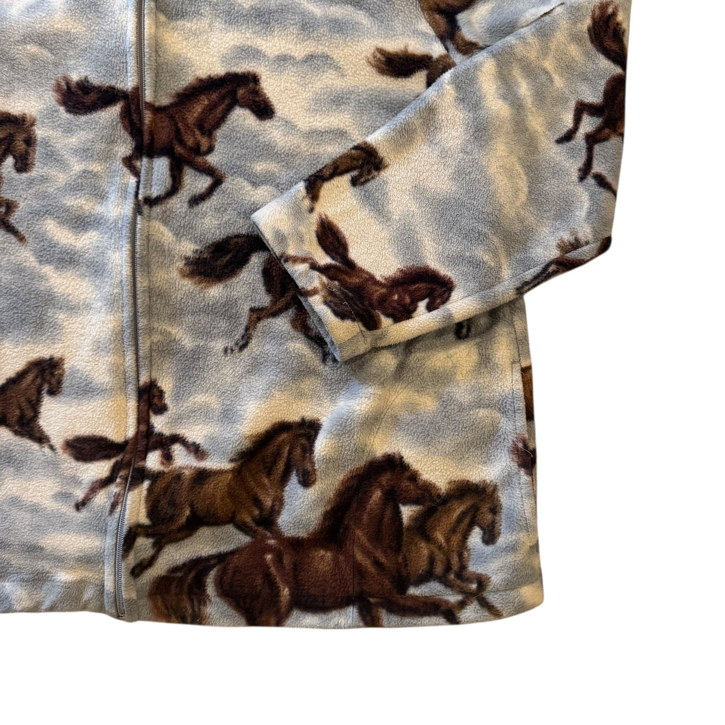 Horses In The Clouds All Over Print Fleece (XXL)