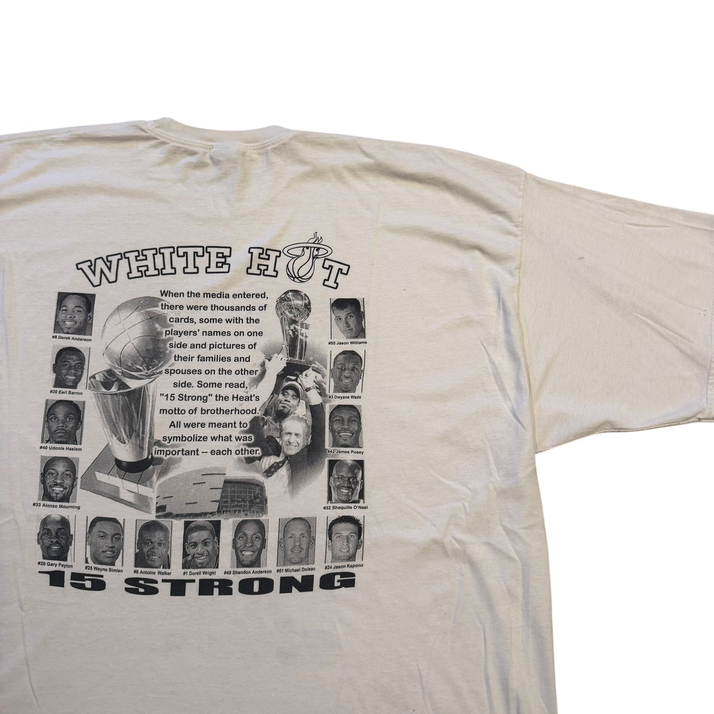Miami Heat 2006 NBA Champions T-Shirt (XXXX