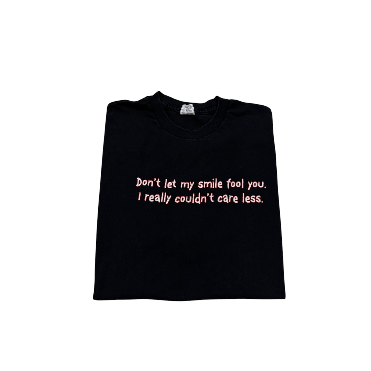 Don’t Let My Smile… T-Shirt 2000s (XL)