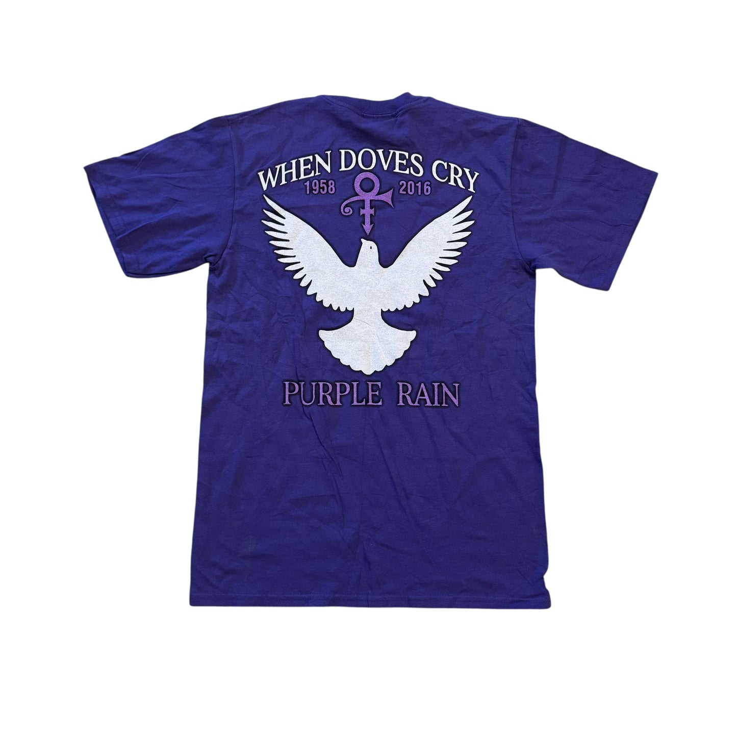 Prince When Doves Cry Memorial T-Shirt 2016 (Small)
