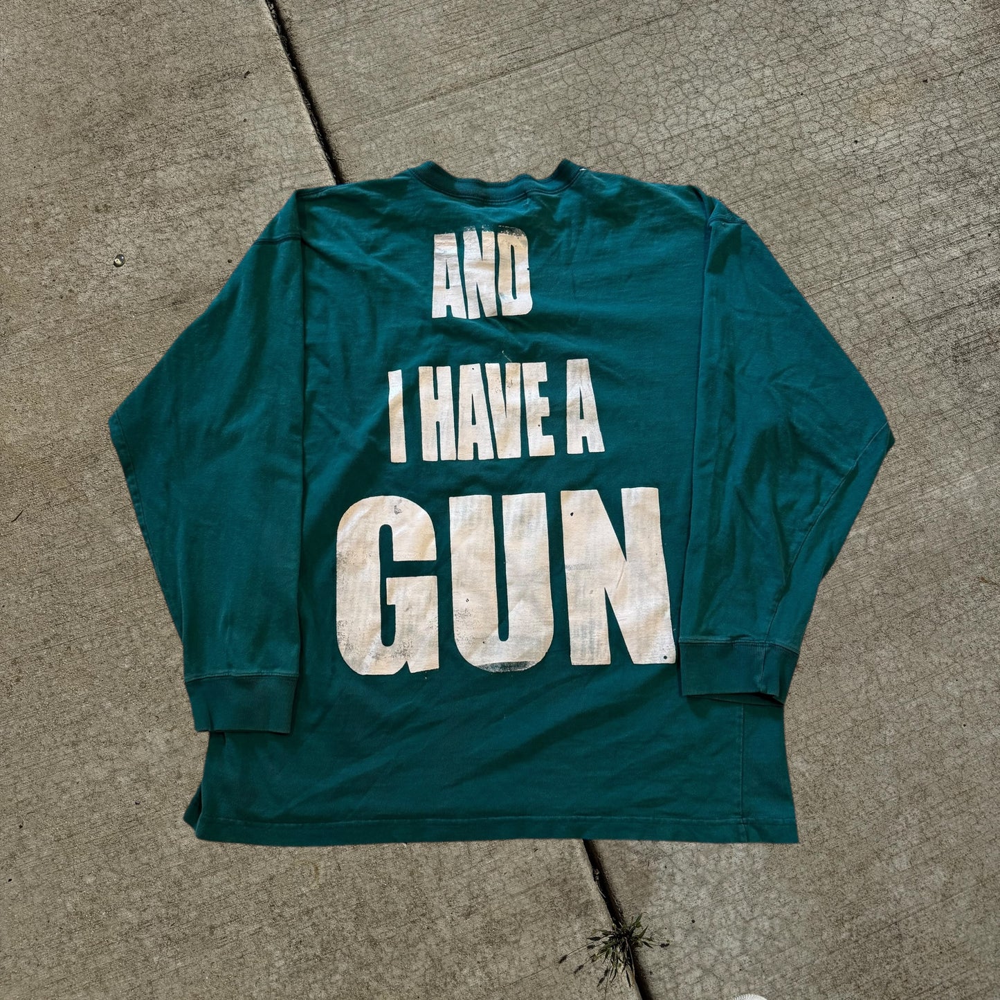 Karma Kills… AND I HAVE A GUN 1/1 Long Sleeve T-Shirt (XL)