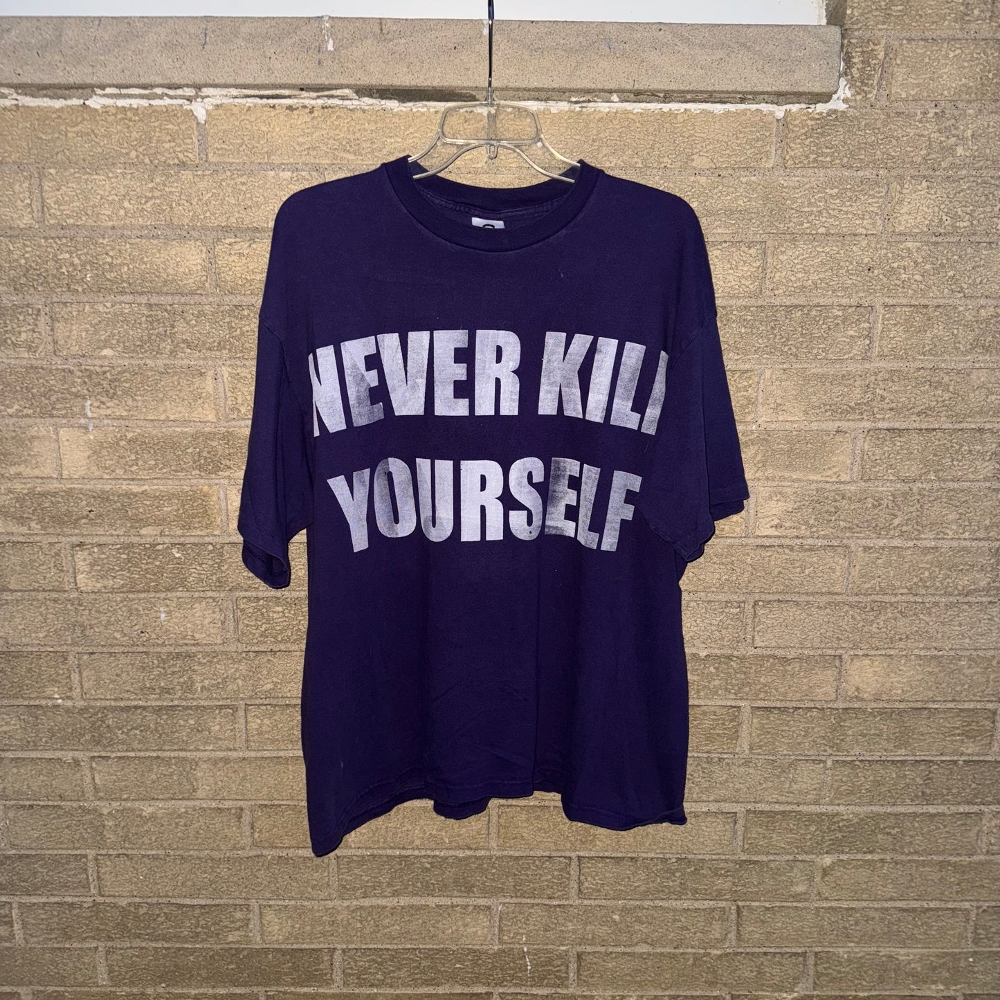 NEVER KILL YOURSELF 1/1 T-Shirt (XL)