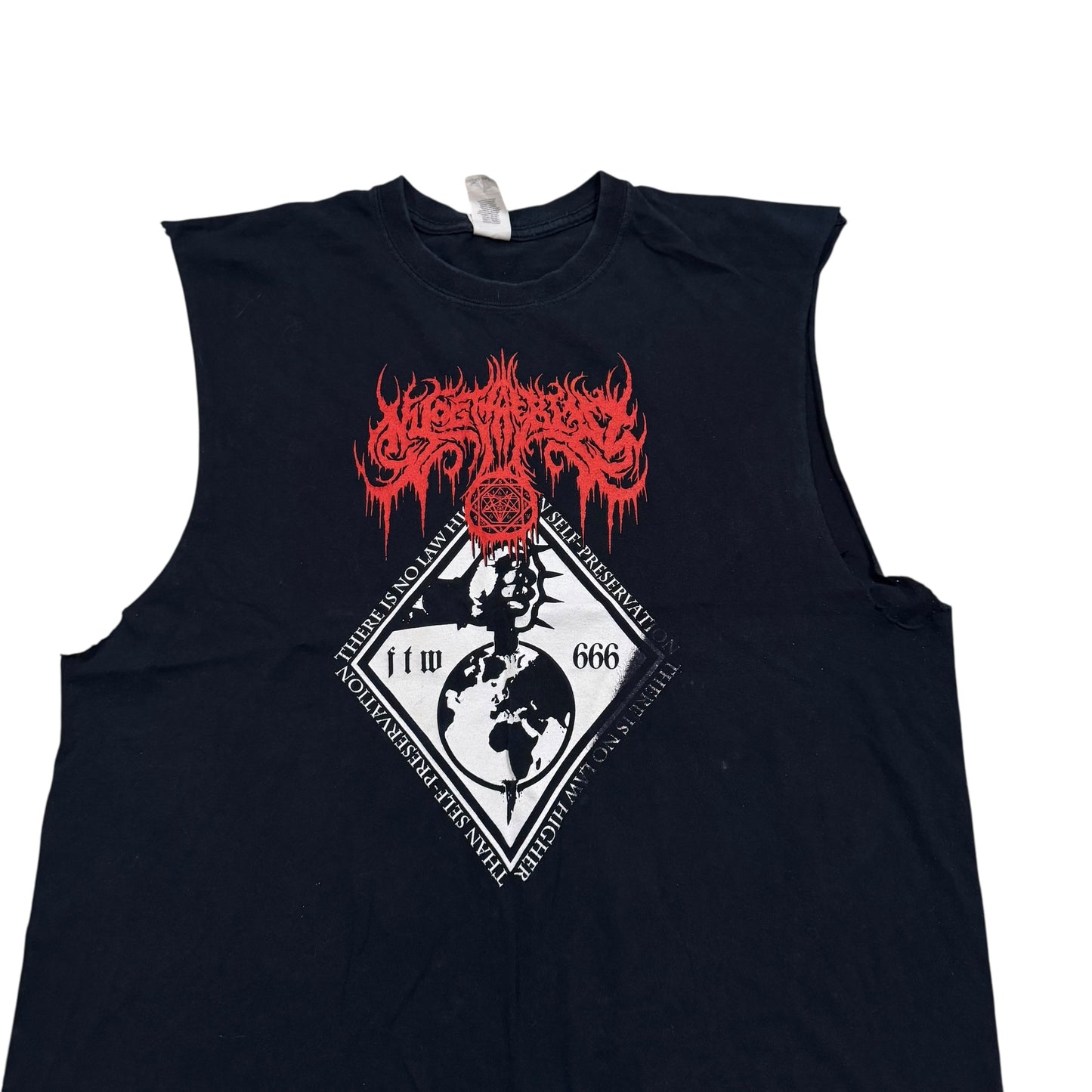 Nyogthaeblisz Apex Santanist Cut Off T-Shirt (XL) PERSONALS COLLECTION