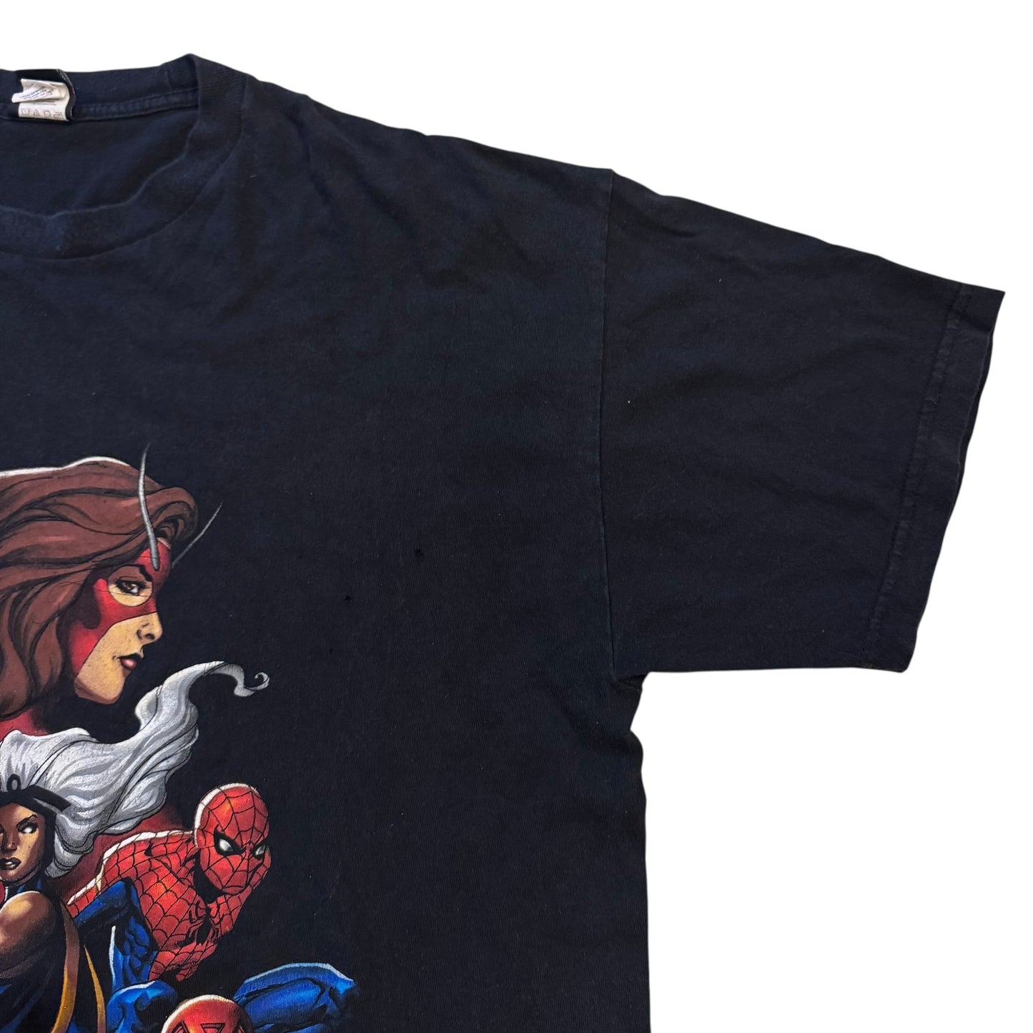 Marvel Superhero Collage T-Shirt 2000s (XL)