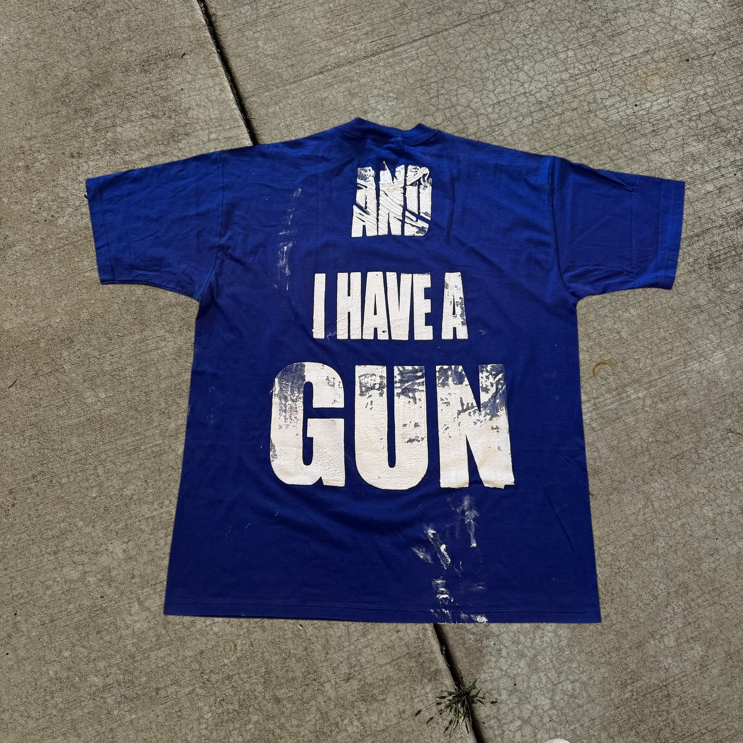 Karma Kills… AND I HAVE A GUN 1/1 T-Shirt (Large)