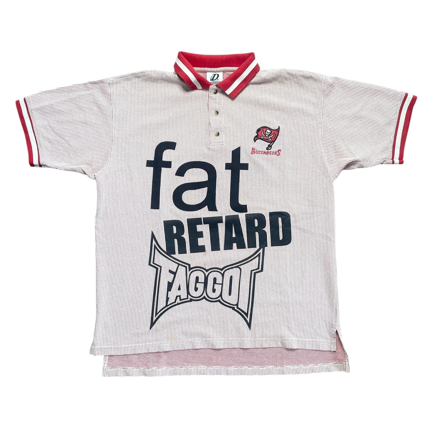 Fat Retard Faggot And I Have A Gun 1/1 Long Sleeve T-Shirt (XL) HARDCORE THOUGHTS X JUNA COLLAB