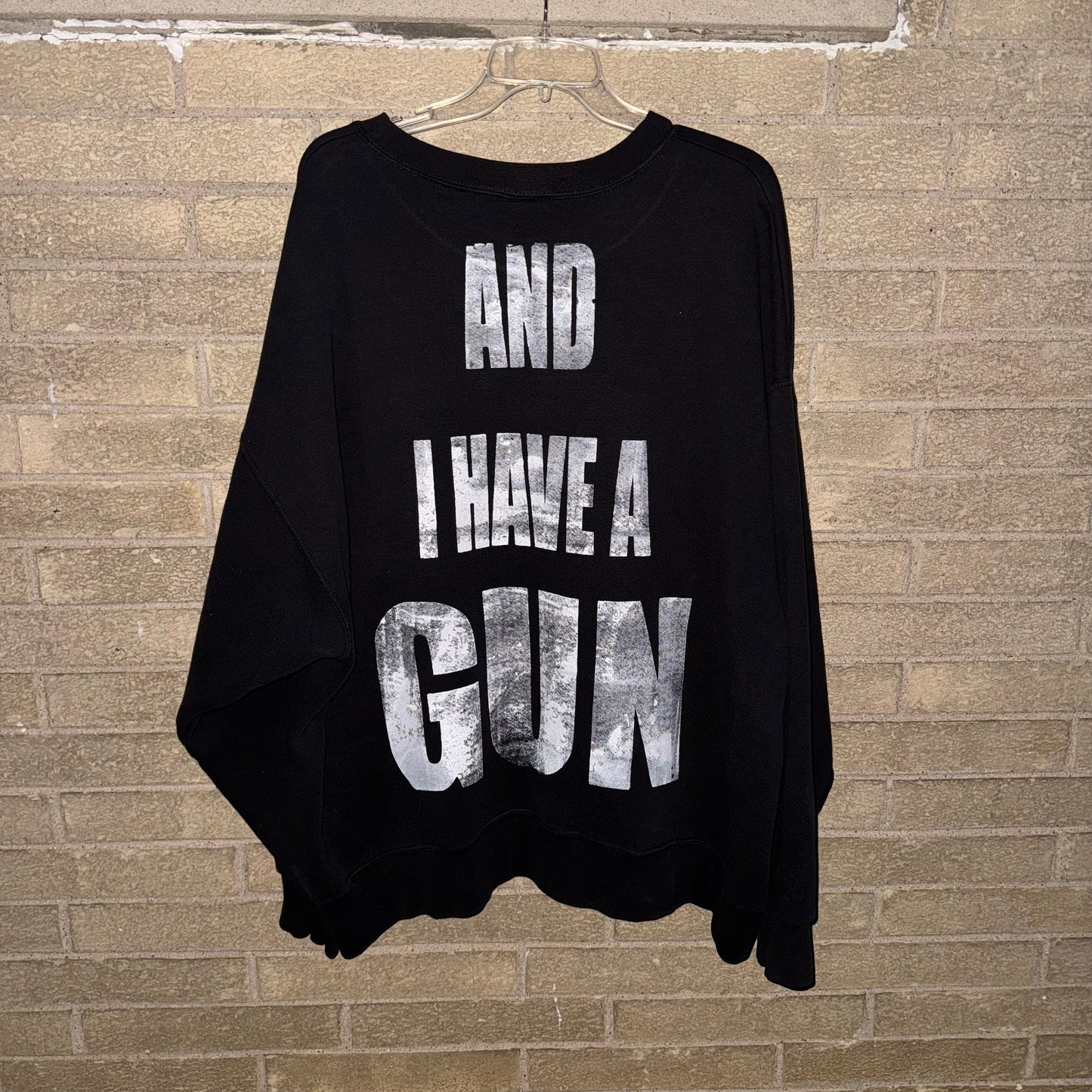 Karma Kills… And I have A Gun 1/1 Crewneck (XXXL)