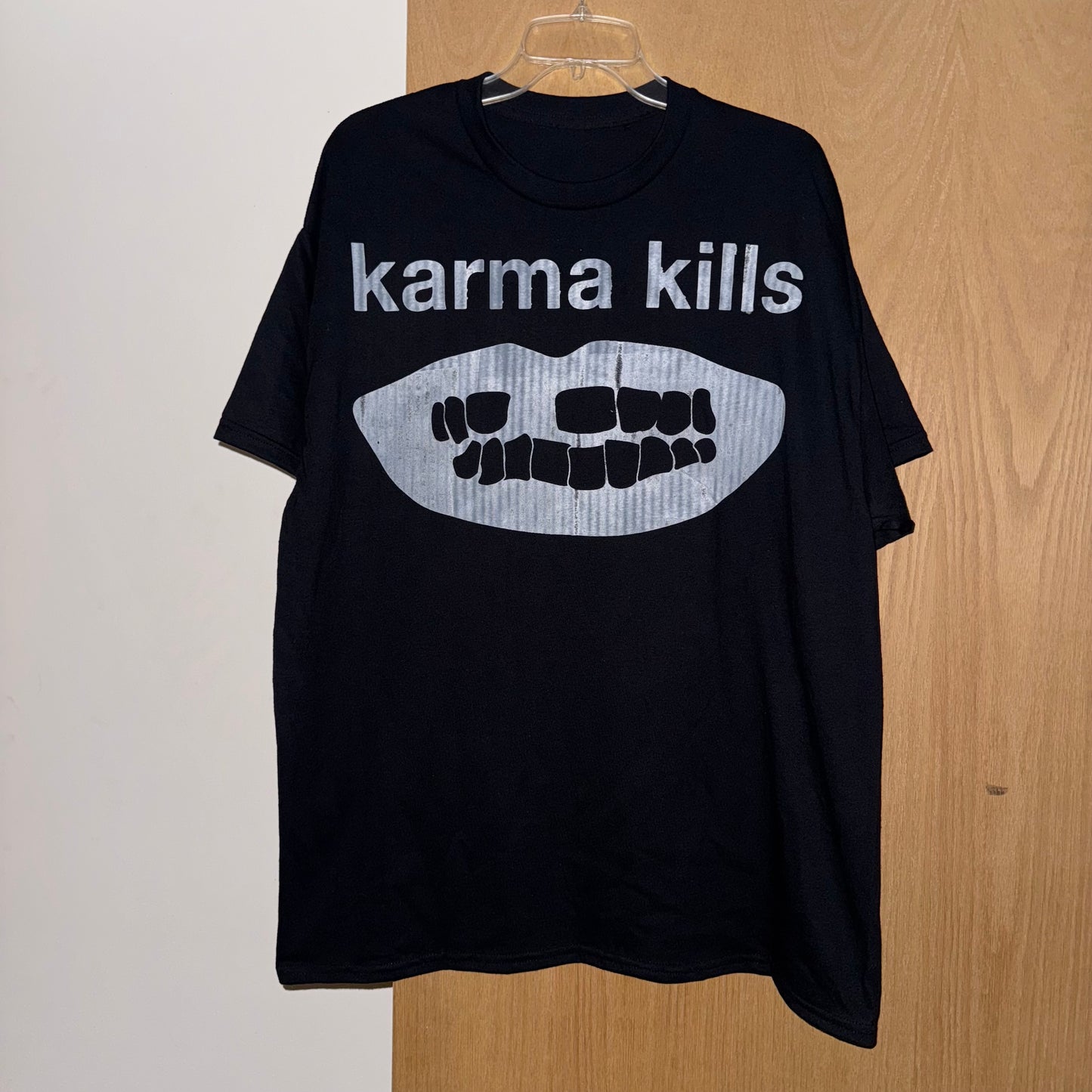 Karma Kills… And I Have A Gun T-Shirt Black