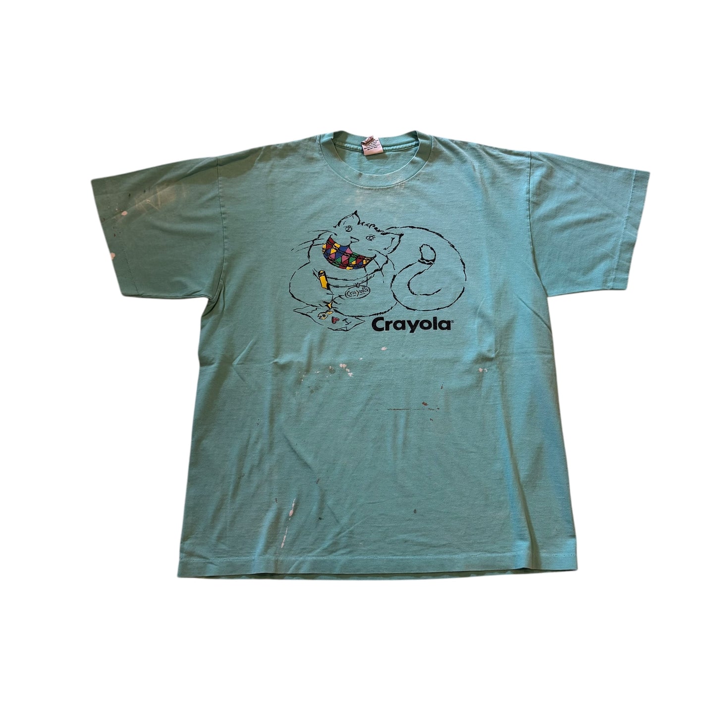 Cheshire Cat Crayola T-Shirt 90s (XL)