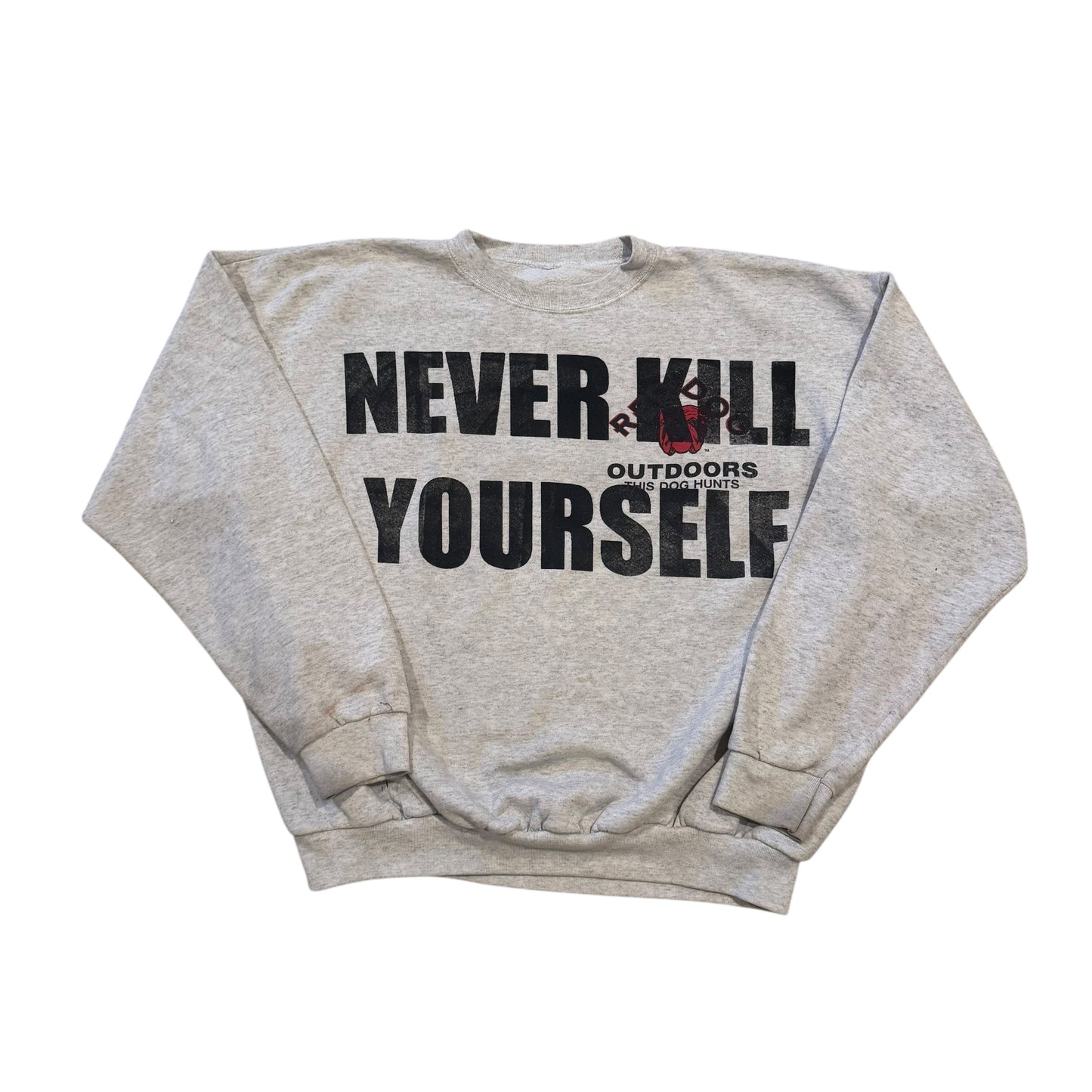 NEVER KILL YOURSELF 1/1 Crewneck (XXL)