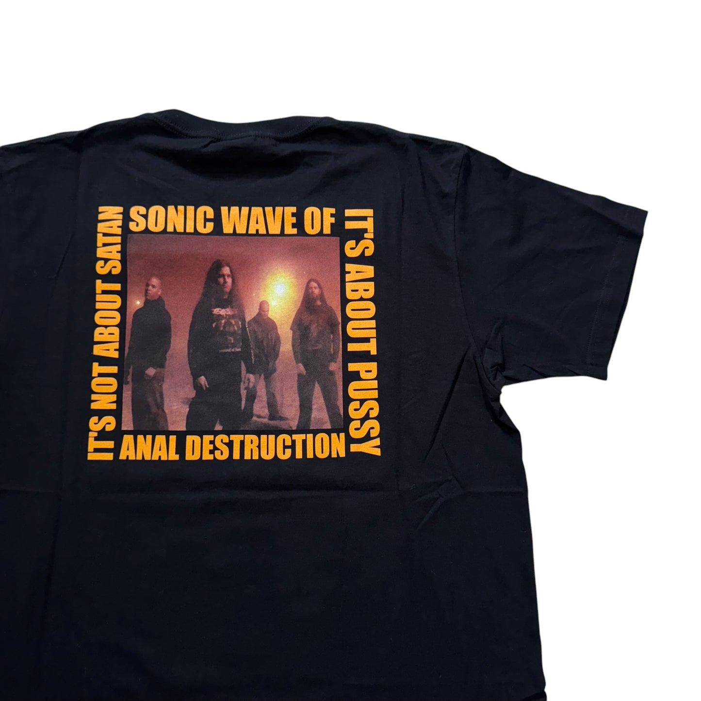 Lividity Sonic Wave Of Anal Destruction T-Shirt BRAND NEW (XL)