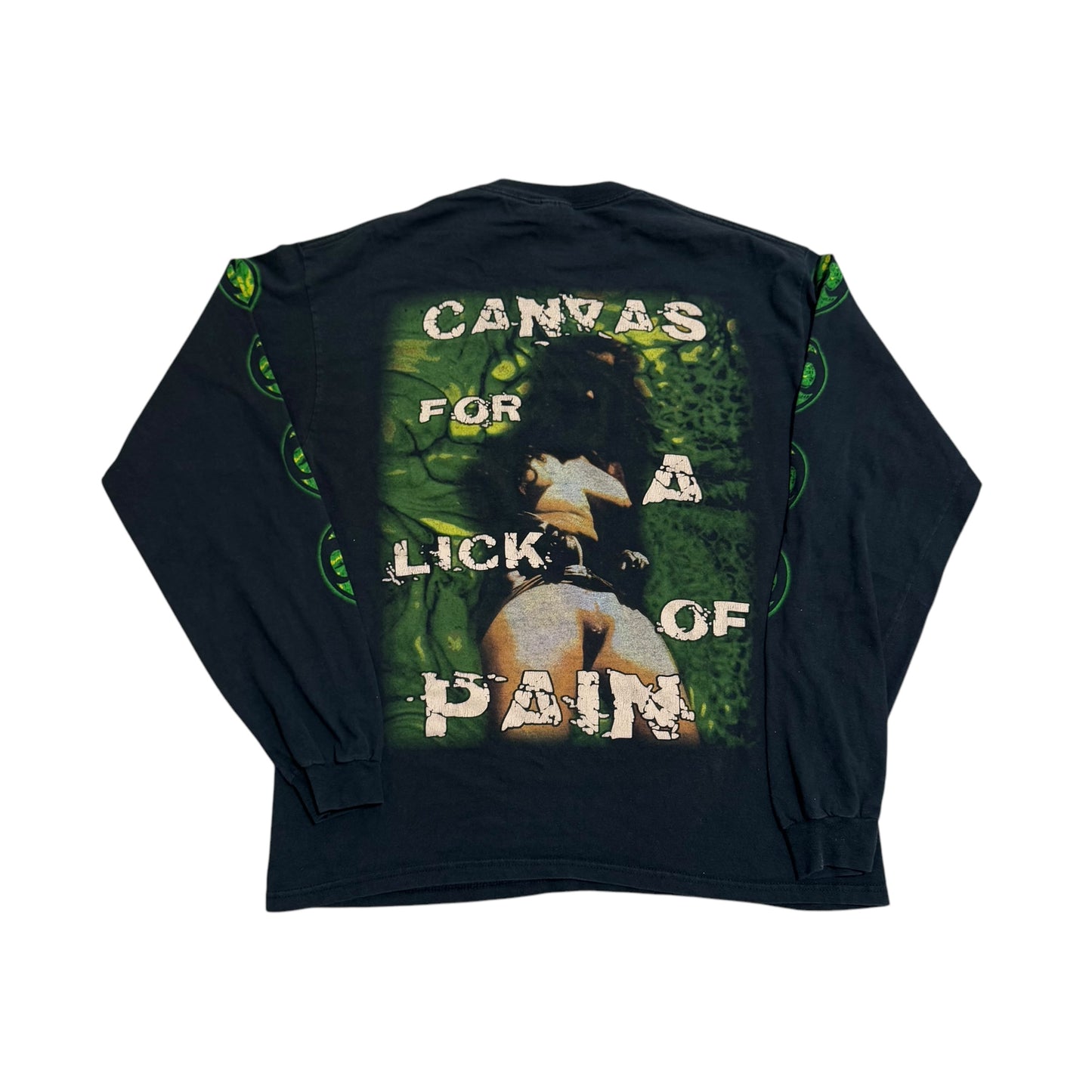 Cradle Of Filth Canvas For A Lick Of Pain Long Sleeve T-Shirt 1999 (XL)