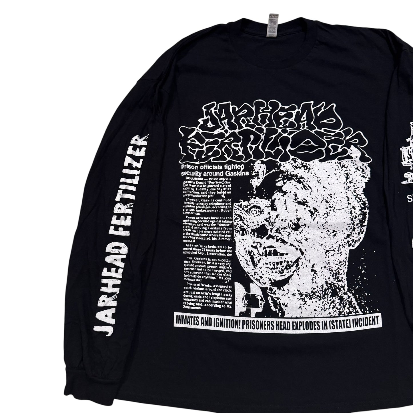 Jarhead Fertilizer “The Meanest Man In America” Long Sleeve T-Shirt (XXL) PERSONALS COLLECTION