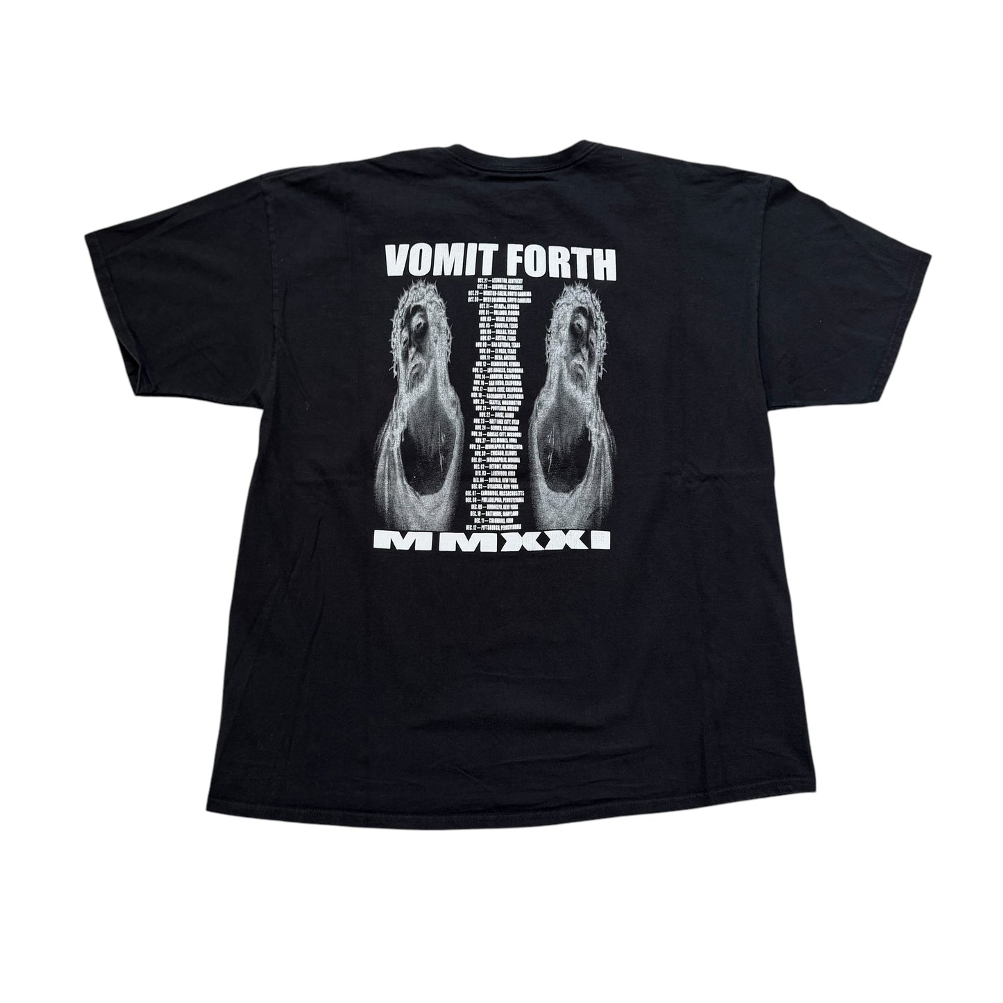 Vomit Forth 2021 Tour T-Shirt (XXL)