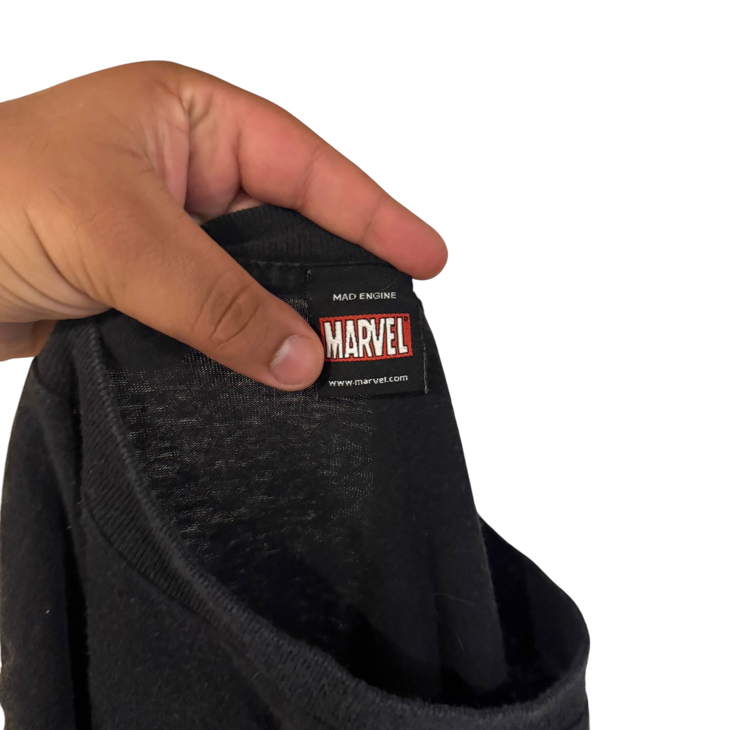Marvel Superhero Collage T-Shirt 2000s (XL)