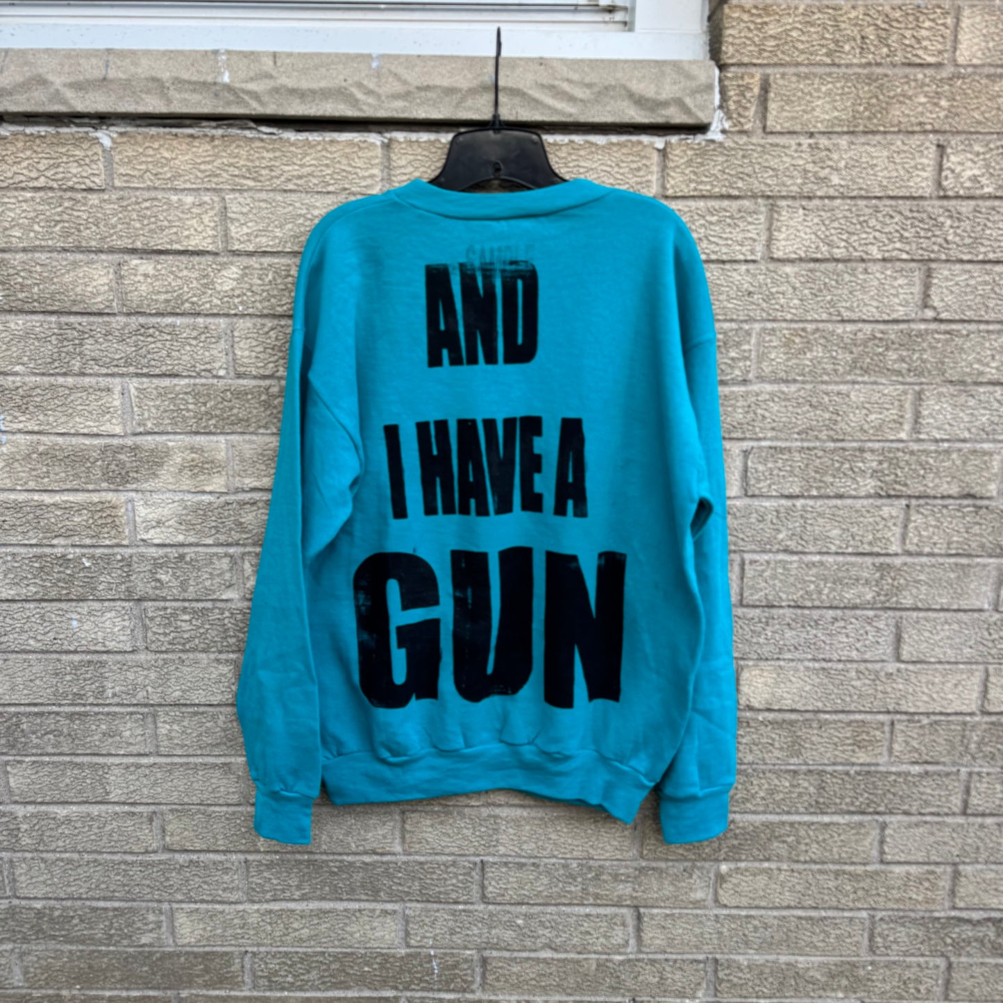Karma Kills… And I Have A Gun 1/1 Crewneck (Large)