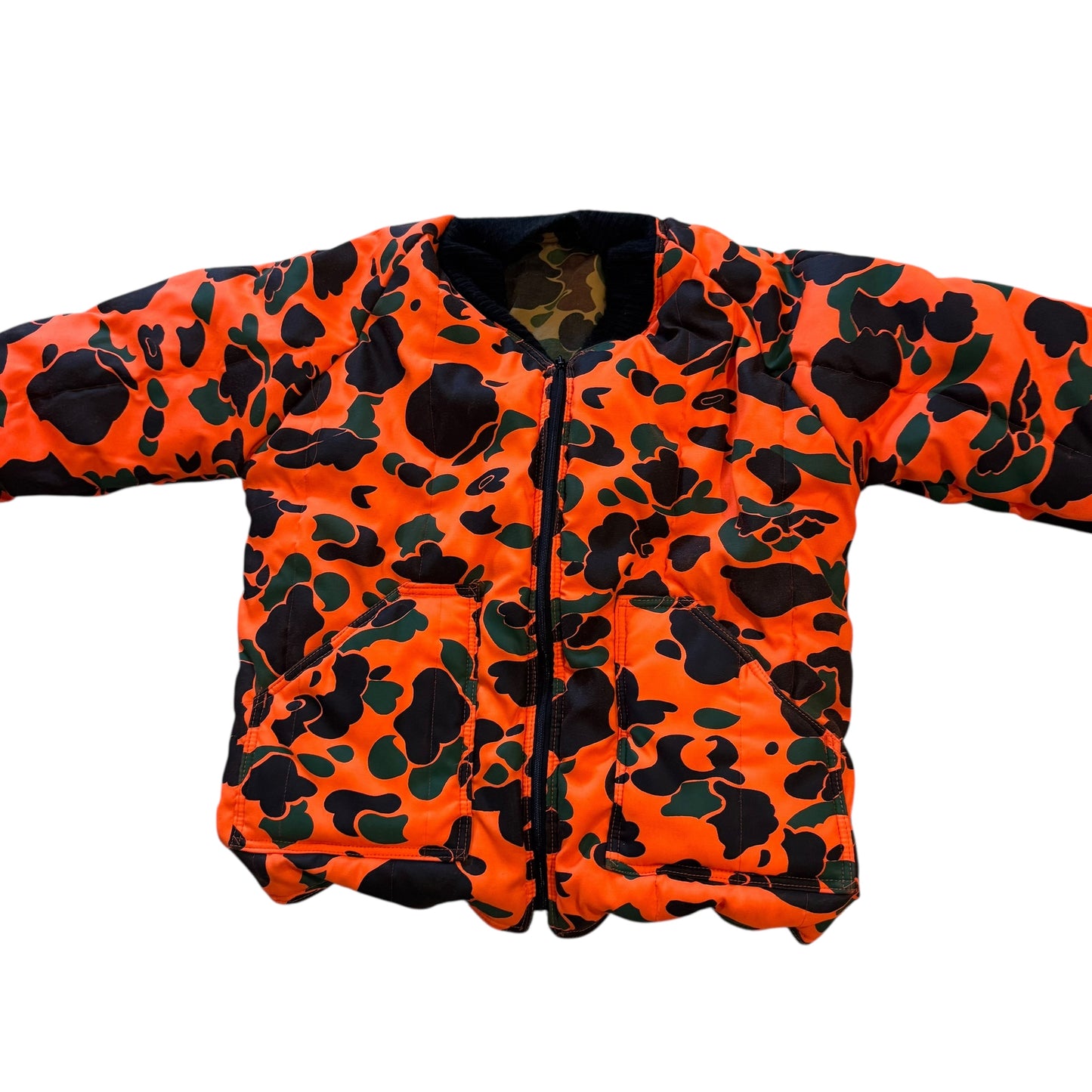Reversible Camo Jacket 90s (Boxy XXL)