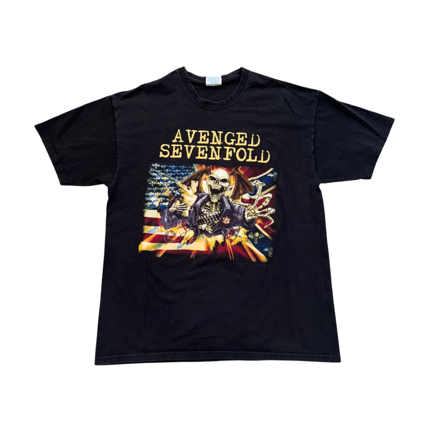 Avenged Sevenfold Cities Of Evil 2006 Tour T-Shirt (Large)