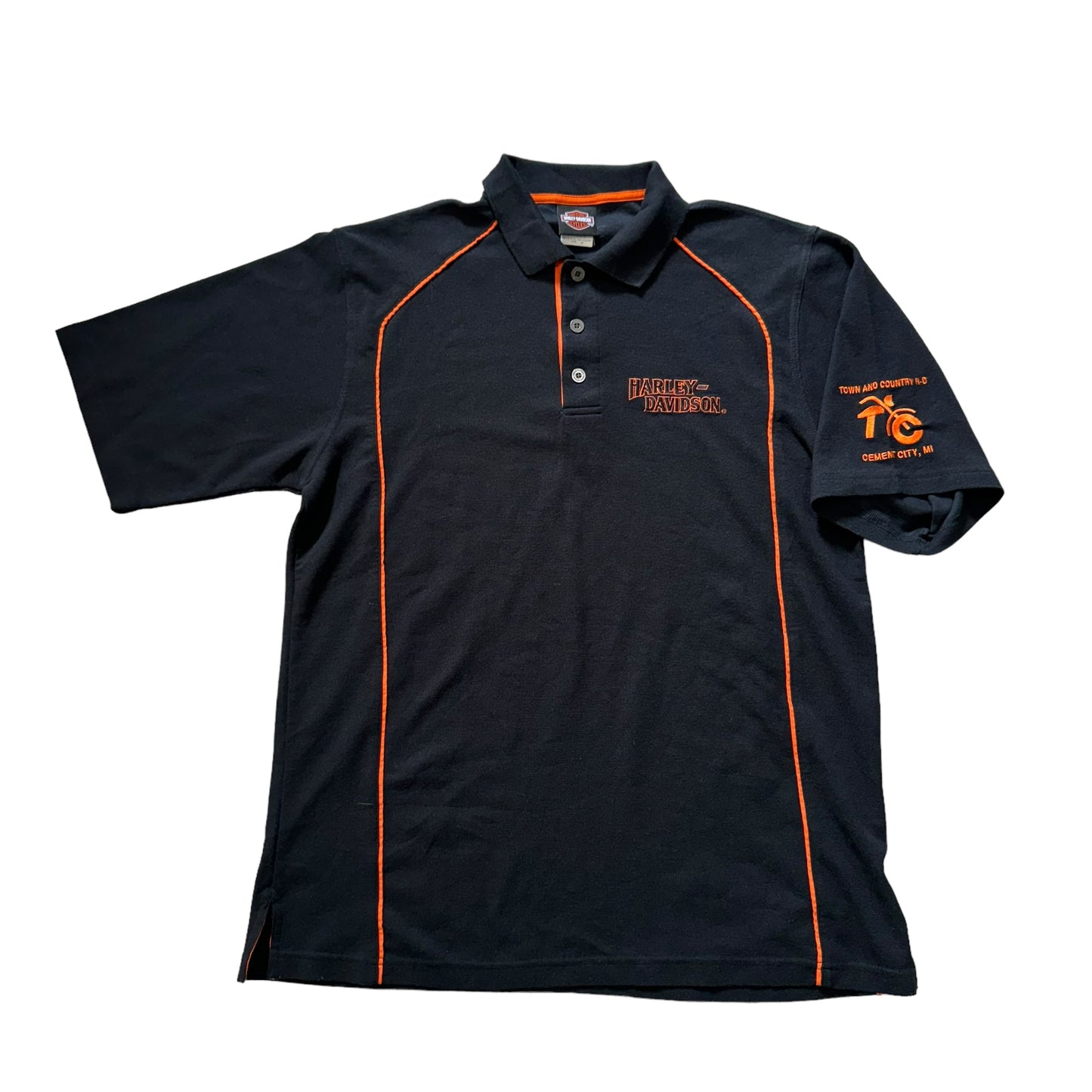 Harley Davidson Polo T-Shirt (Fits A XL)