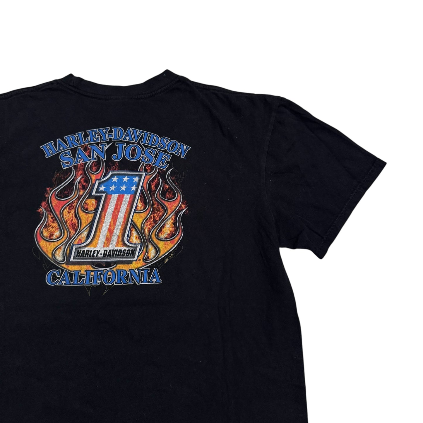 Harley Davidson Two Wheels To Move The Soul T-Shirt 2000s (Large)