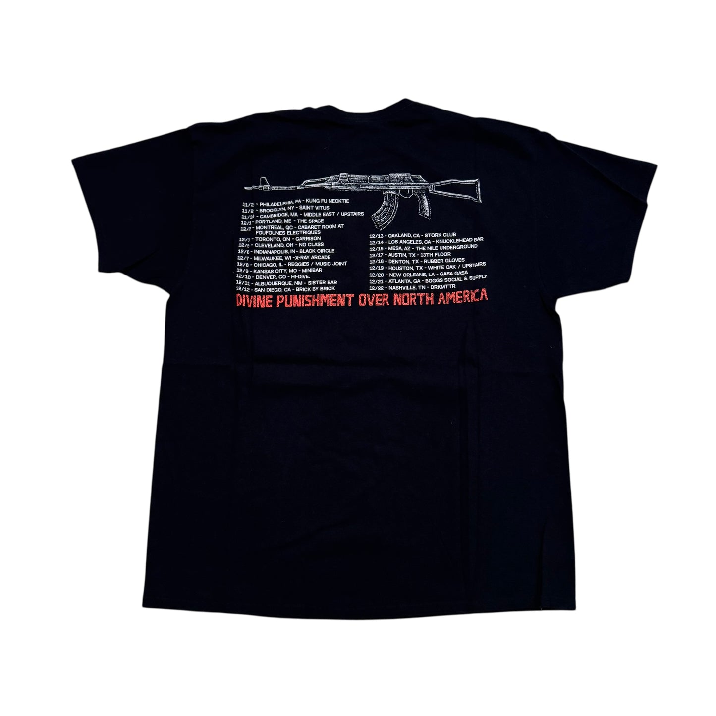 Jarhead Fertilizer Divine Punishment Over North America T-Shirt (XL) PERSONALS COLLECTION