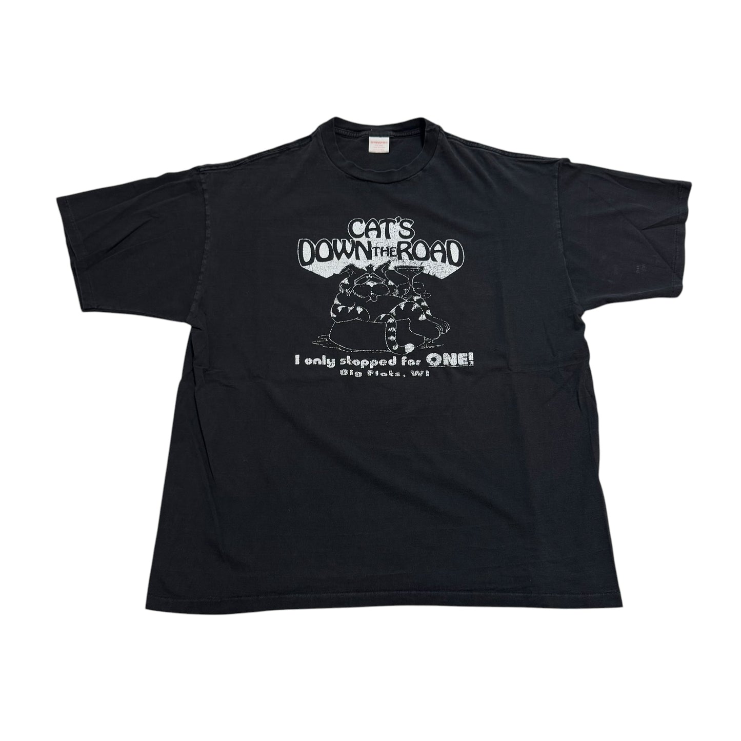 Cats Down The Road T-Shirt 90s (XXXL) PERSONALS COLLECTION