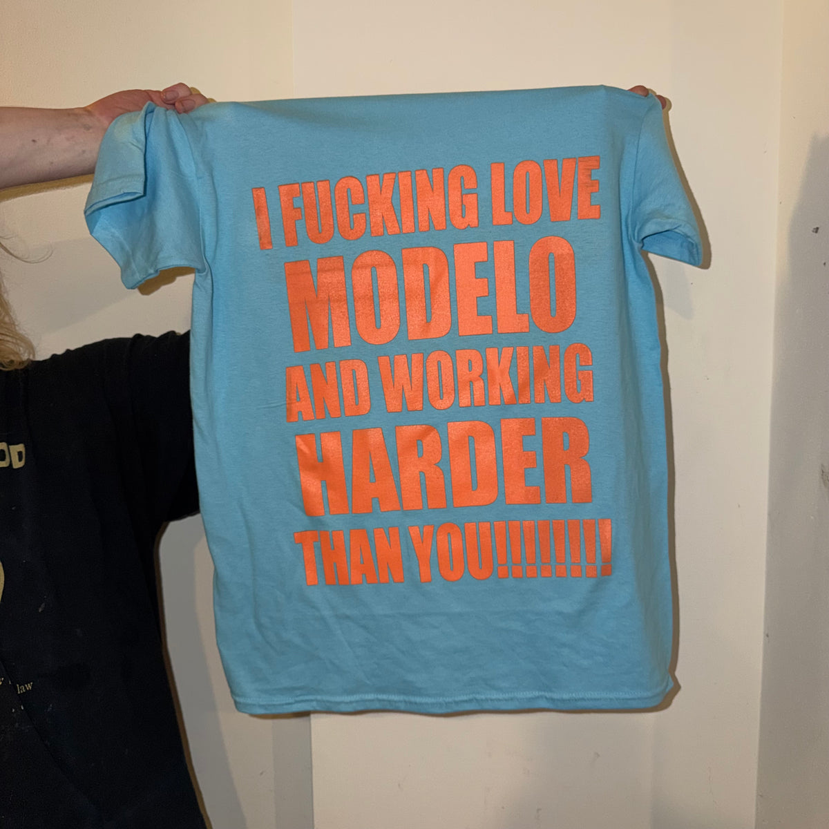 SPIRITUALLY MEXICAN Baby Blue T-Shirt