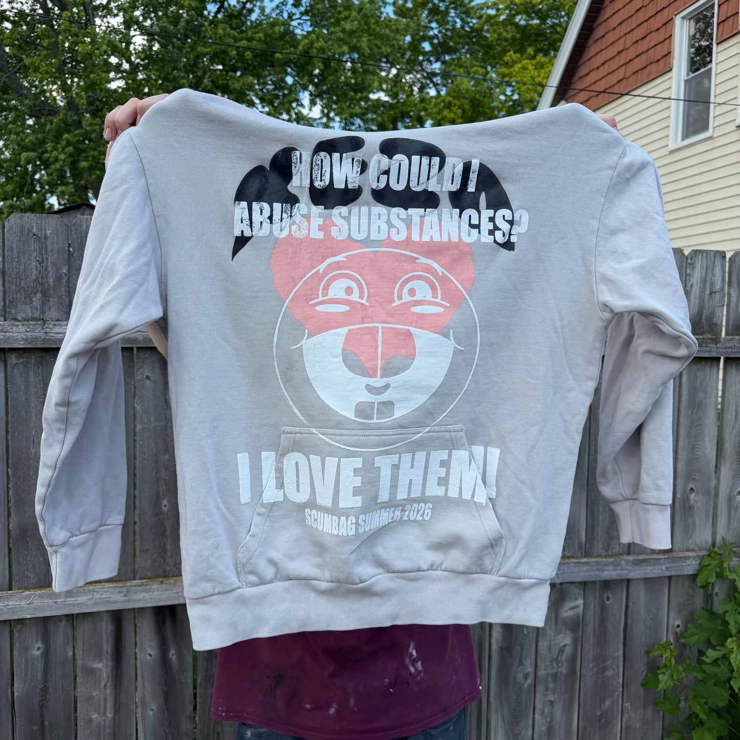 How Could I Abuse Substances? 1/1 Hoodie (Large)