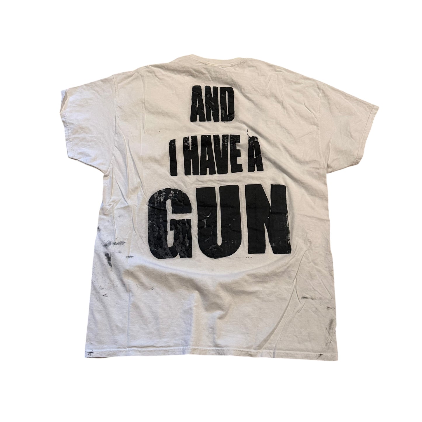 Fat And I Have A Gun Studio T-Shirt (XXL) PERSONALS COLLECTION