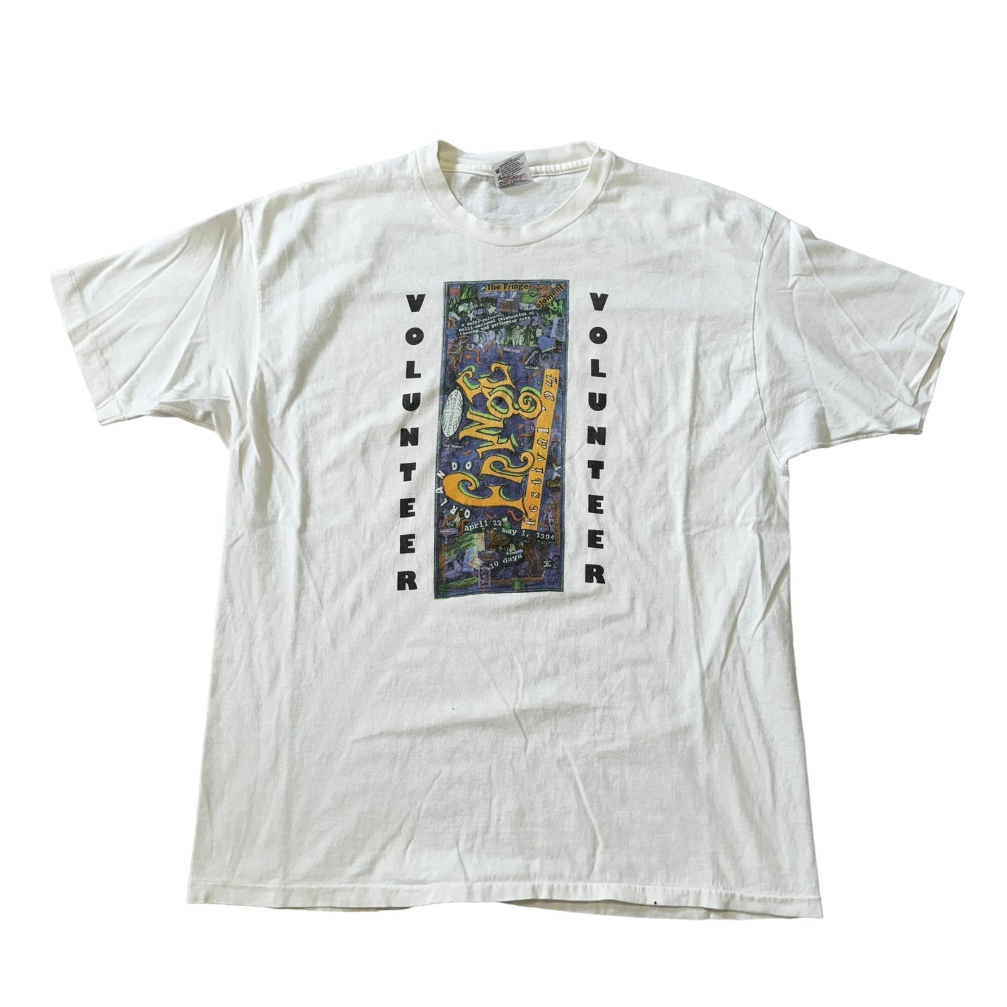 Orlando Fringe Fest Volunteer T-Shirt 90s (XL)