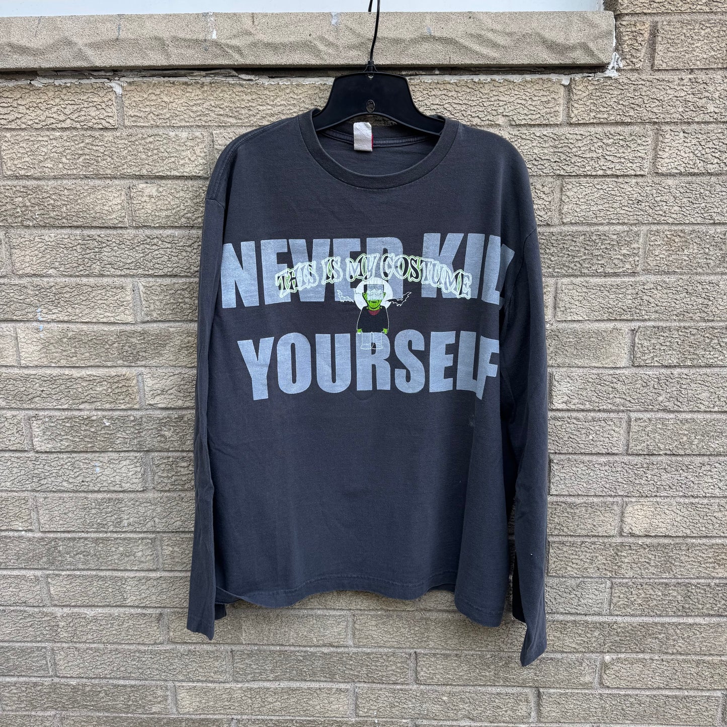 NEVER KILL YOURSELF 1/1 Long Sleeve T-Shirt (Large)