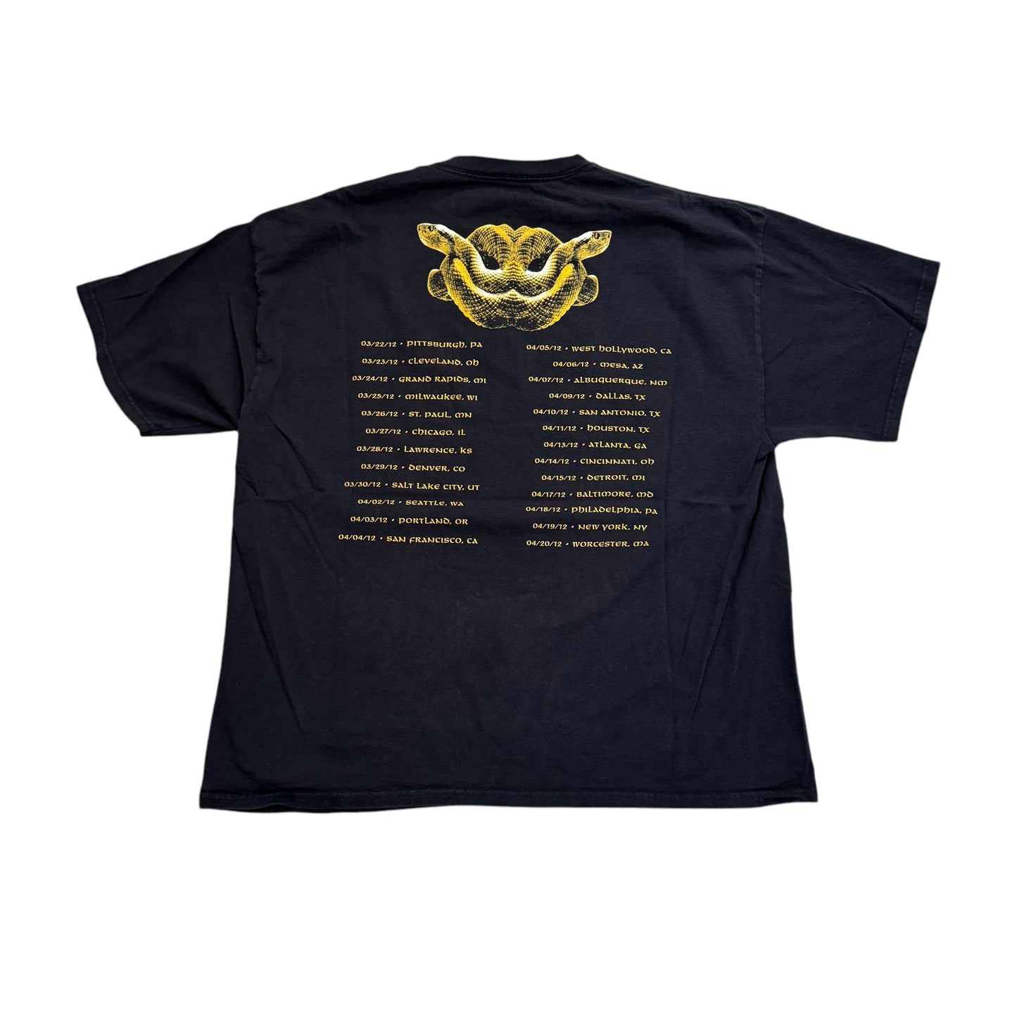 Nile Ithyphallic Tour T-Shirt 2000s (XXL)