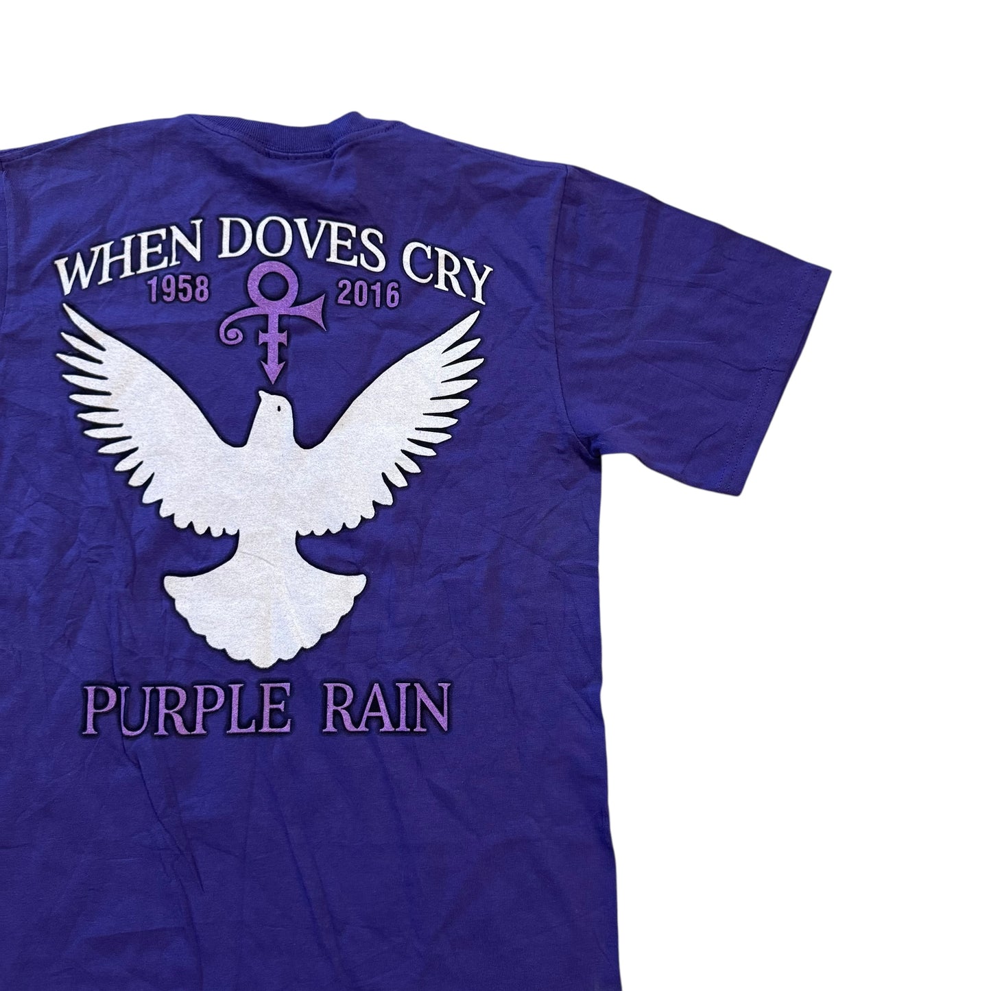 Prince When Doves Cry Memorial T-Shirt 2016 (Small)