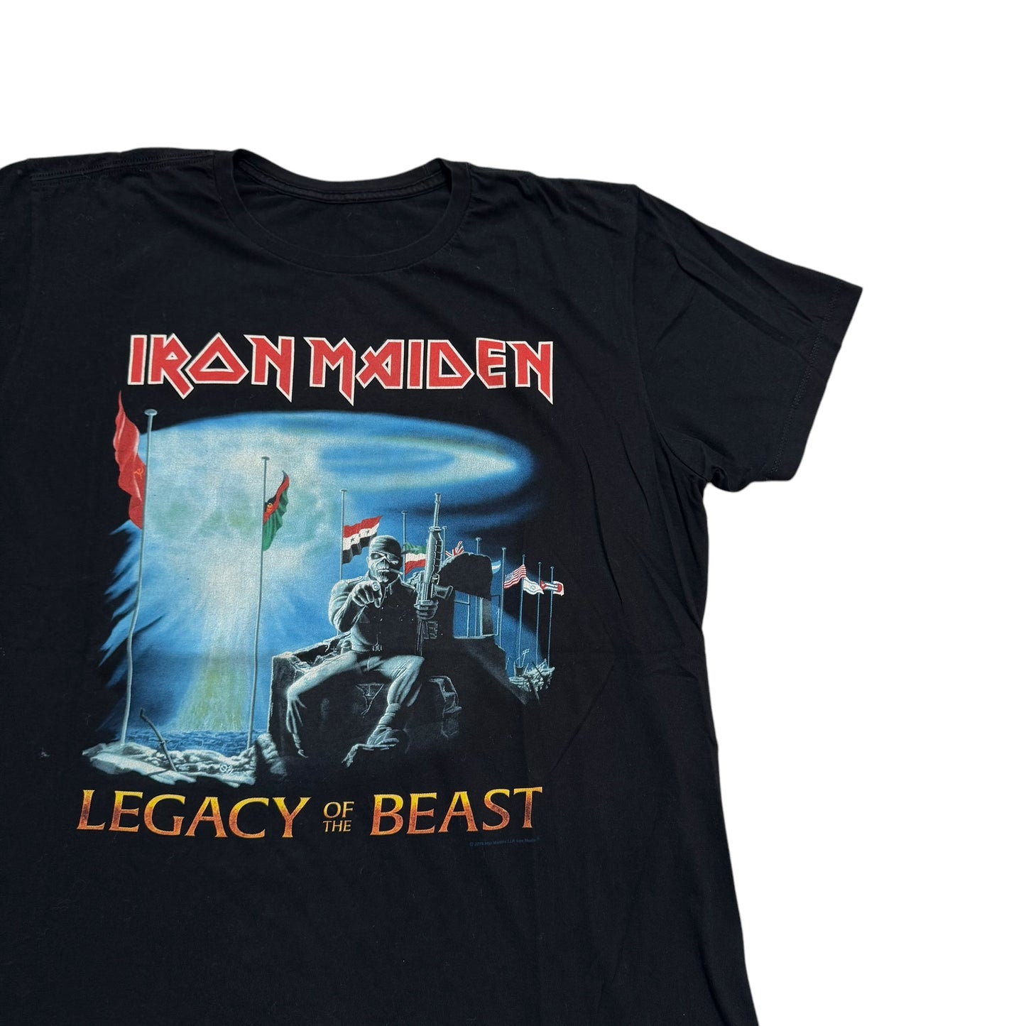Iron Maiden Legacy Of The Beast 2019 Tour T-Shirt (XL) PERSONALS COLLECTION